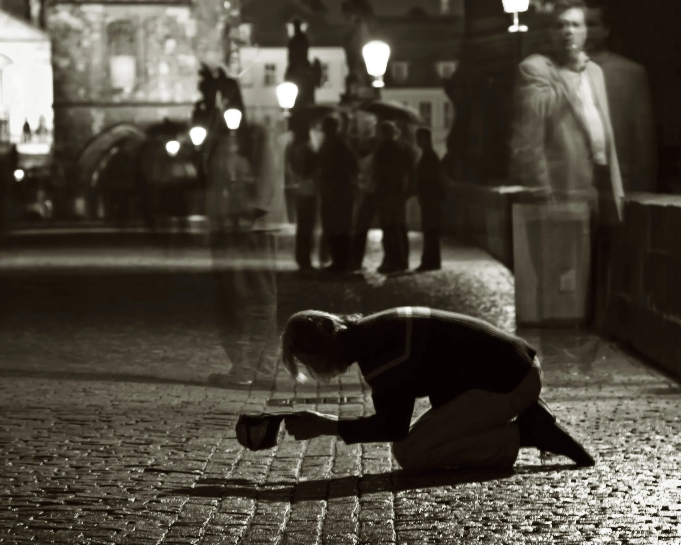 Night in Prague.