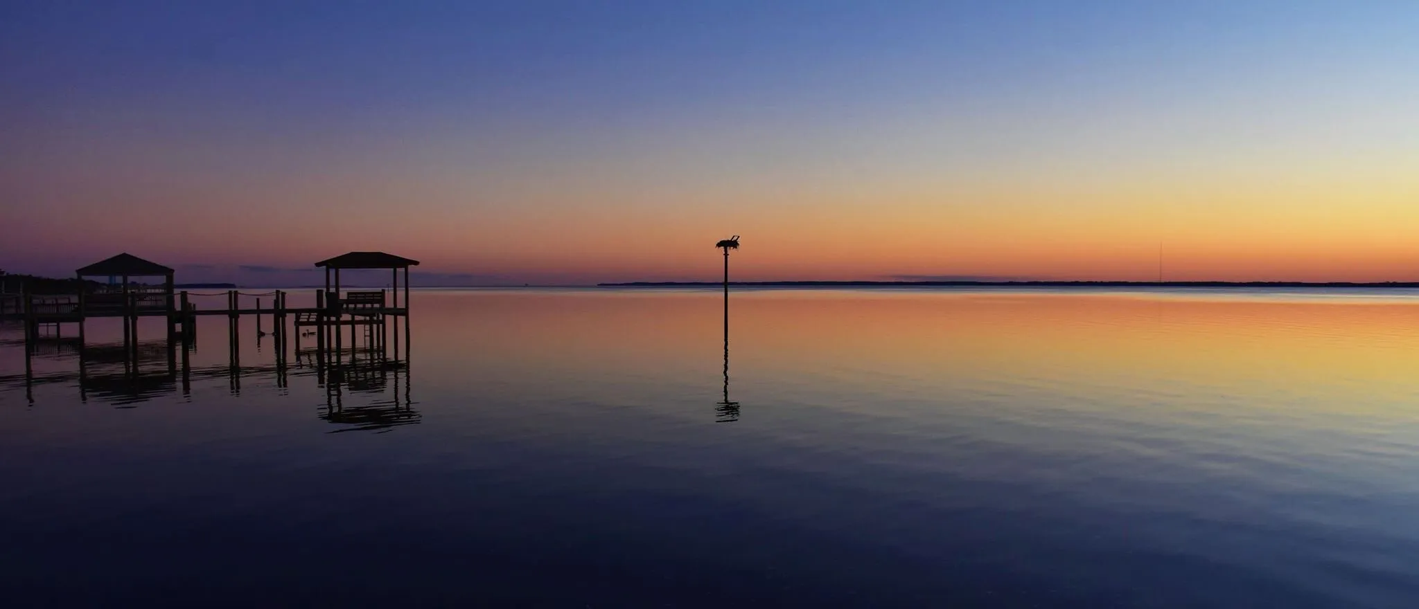 Blue Hour on the Currituck Sound