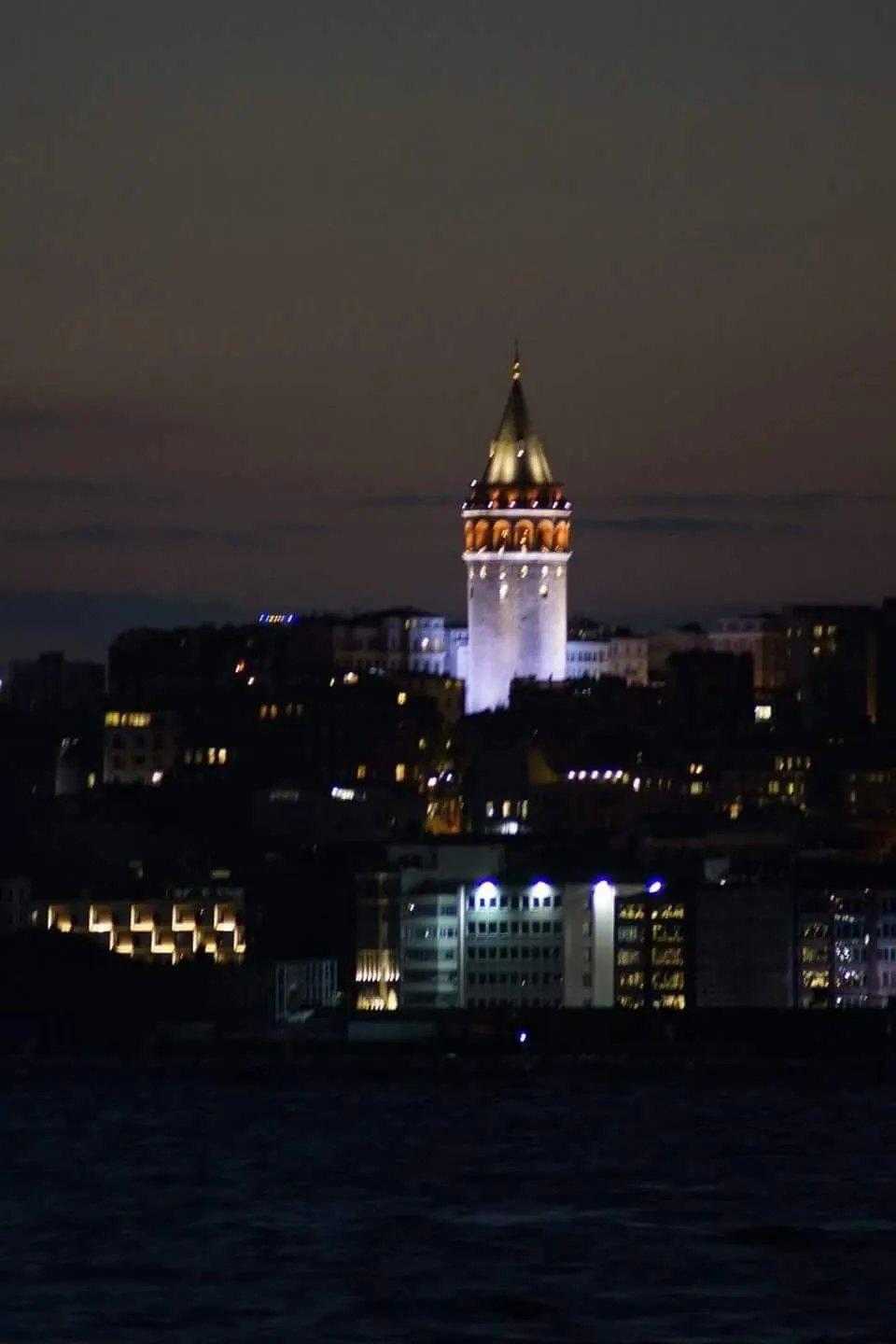 GALATA TOWER AT NIGHT
