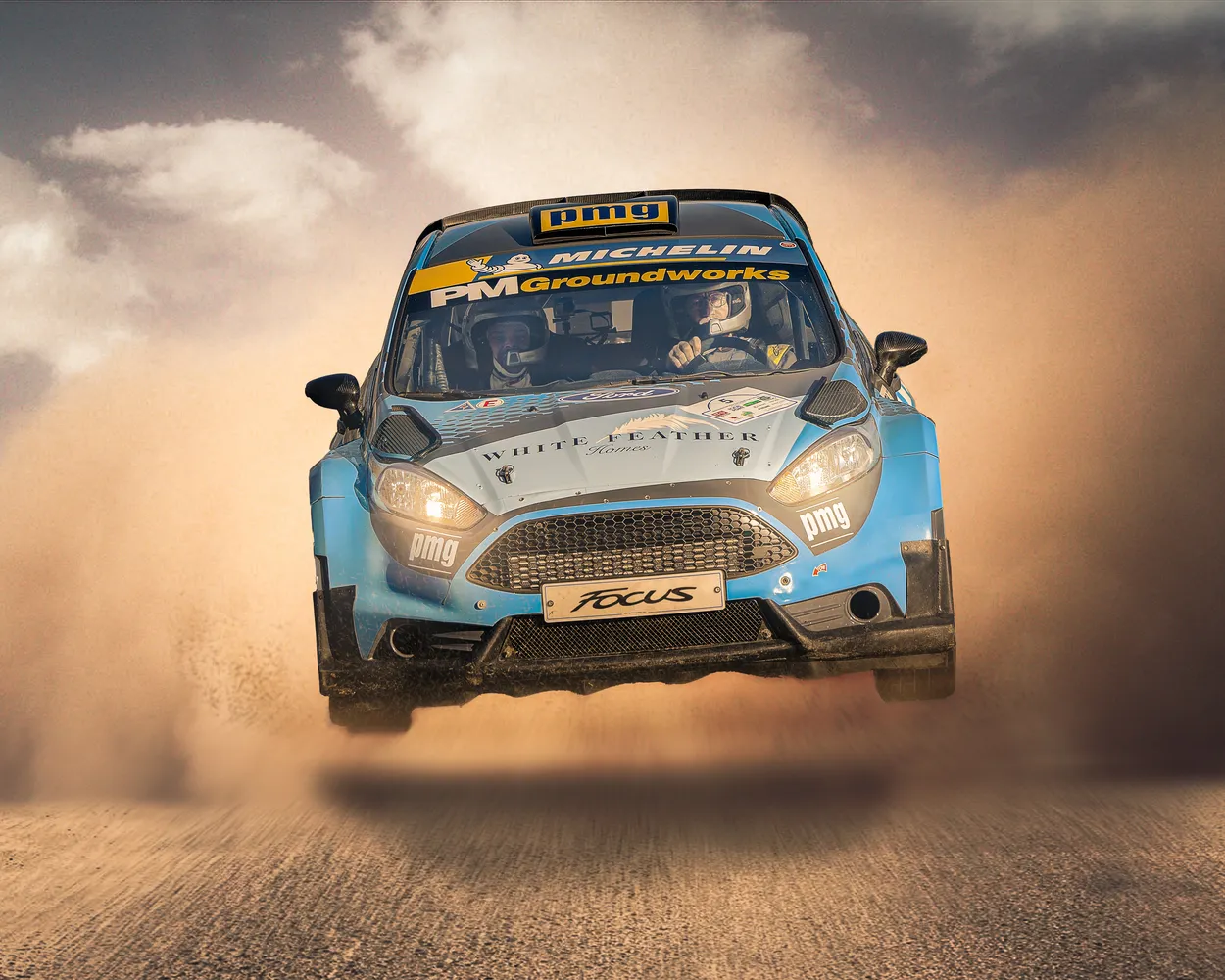 Full Throttle Through The Desert