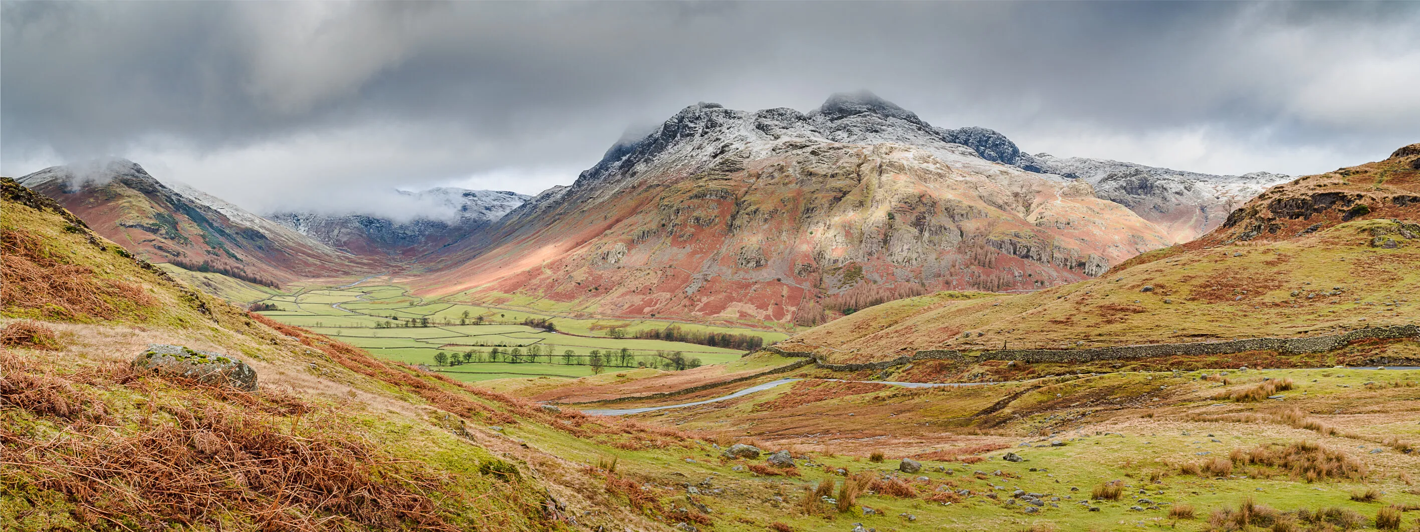 Langdale Winter Pano