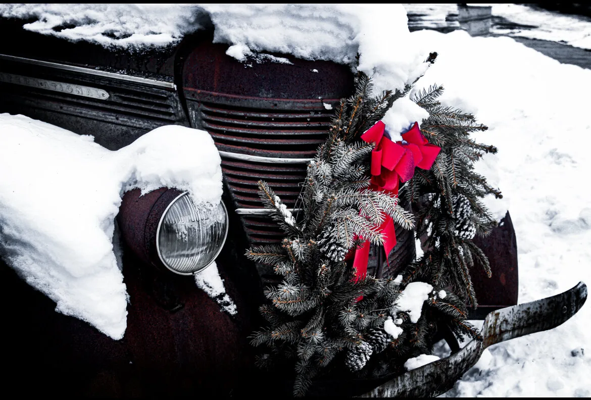 Christmas truck