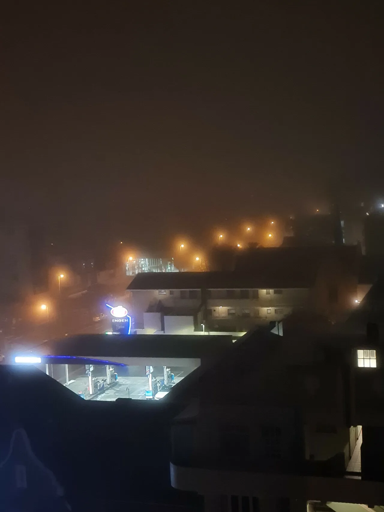 Foggy night
