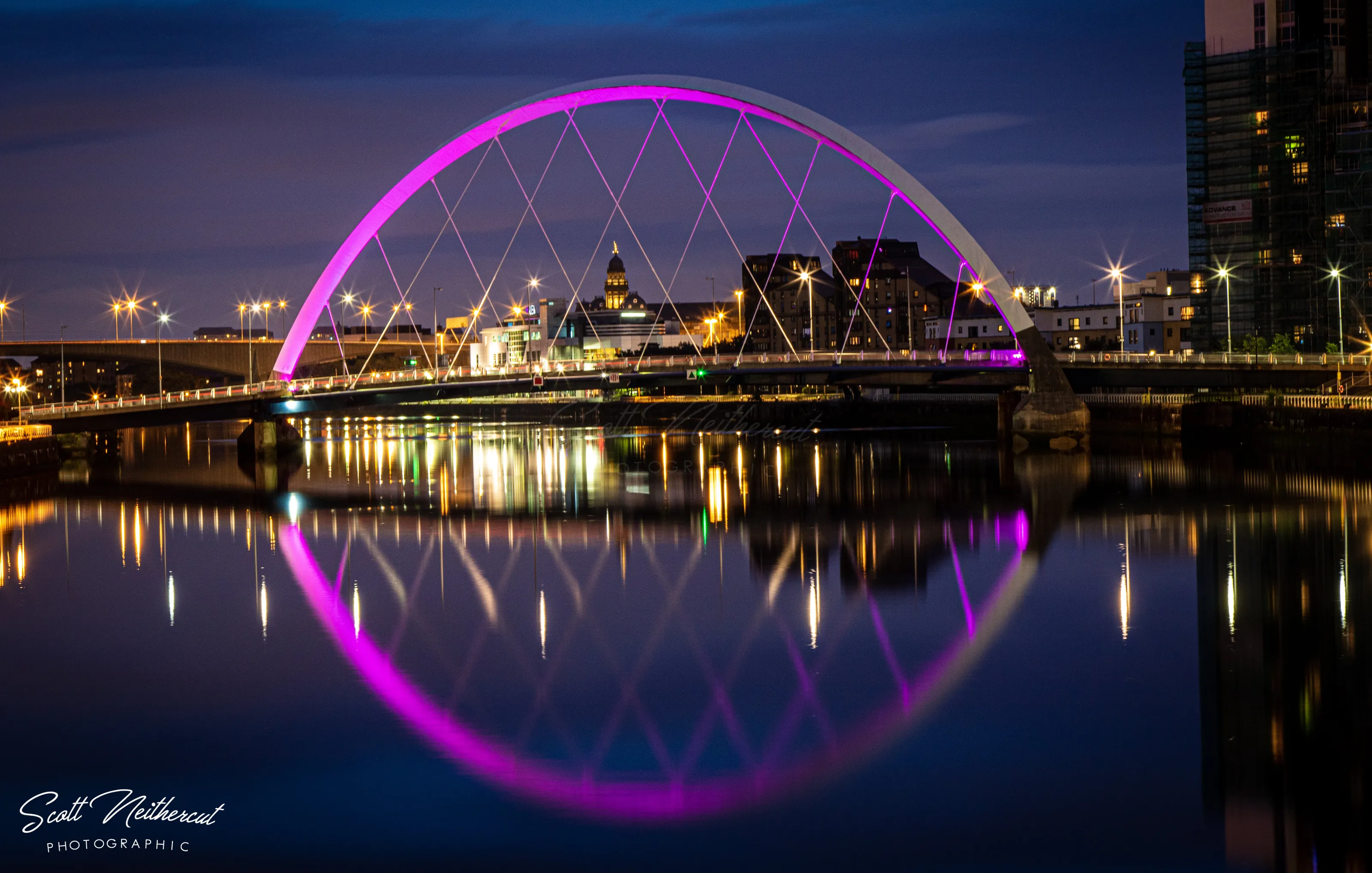 clyde arc (squinty bridge) Glasgow