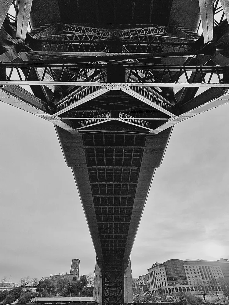 Tyne Bridge from Below