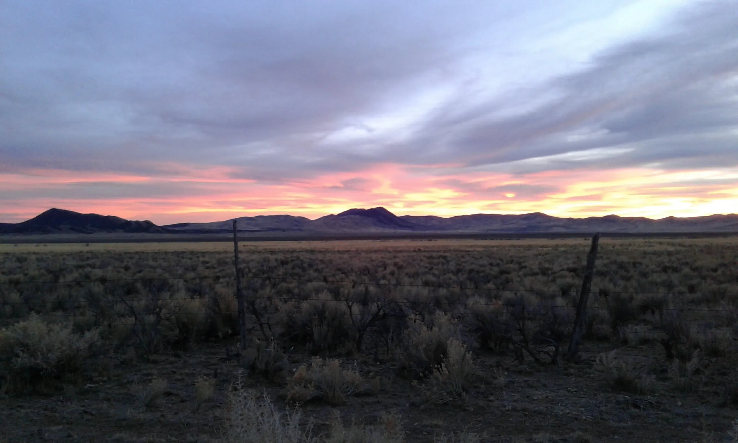 Nevada sunset