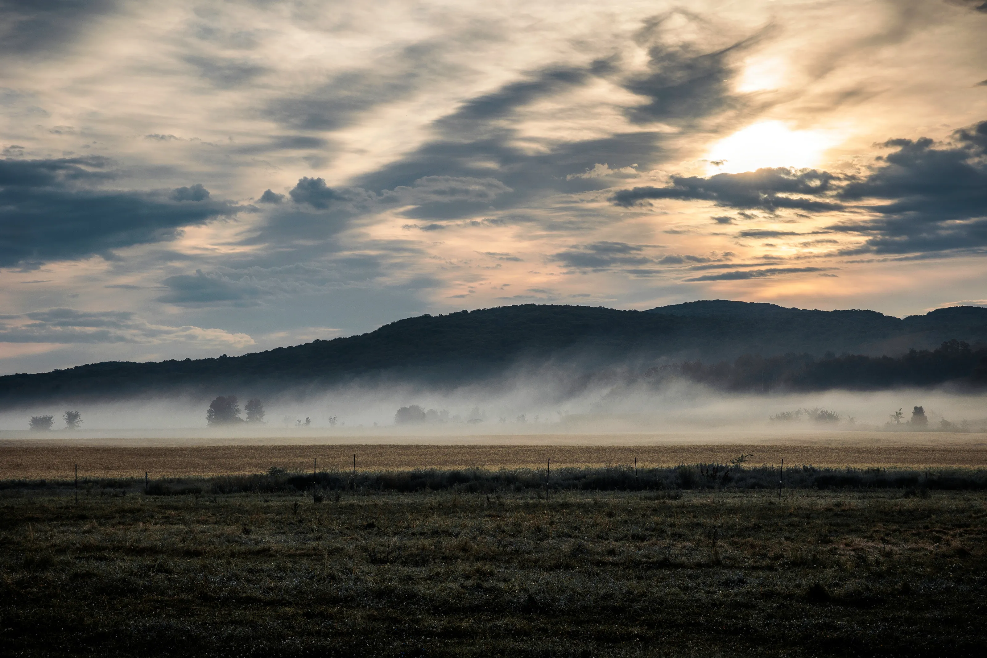 Morning Mist above Kahnesatake