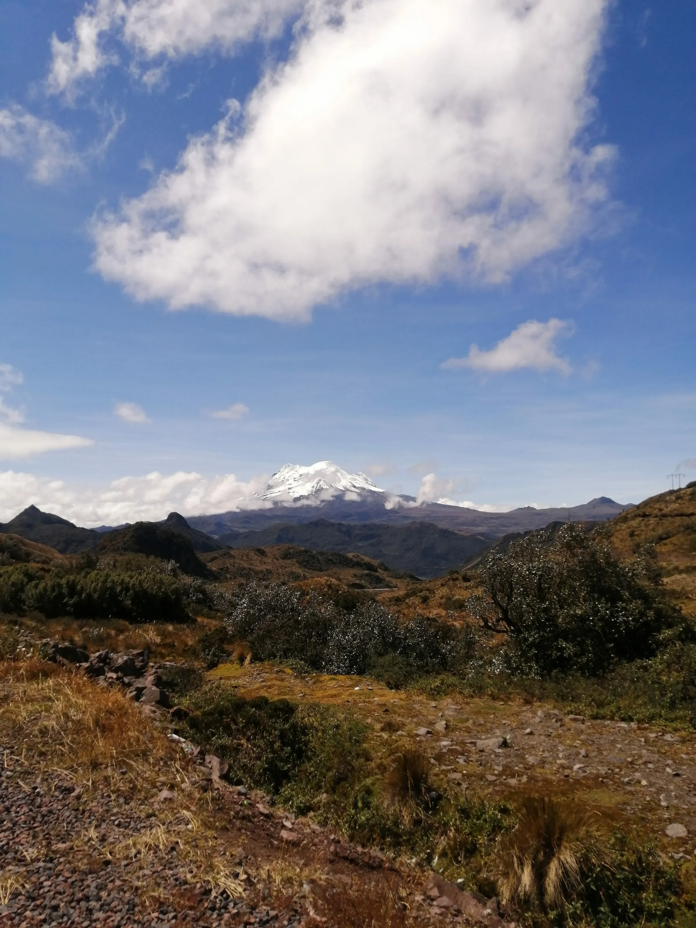 3250 m in blue skies