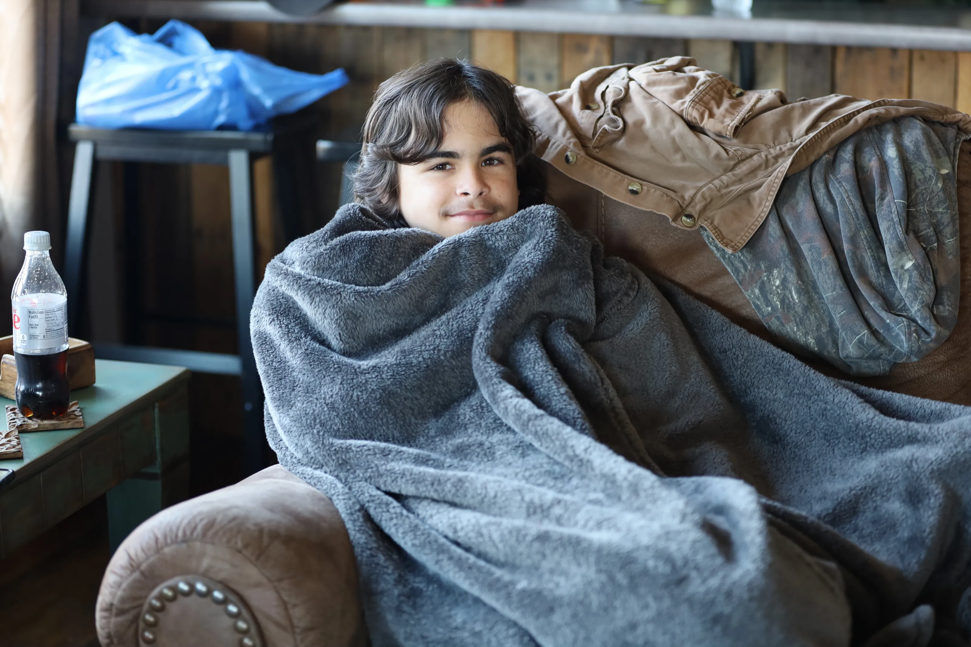 Staying warm indoors