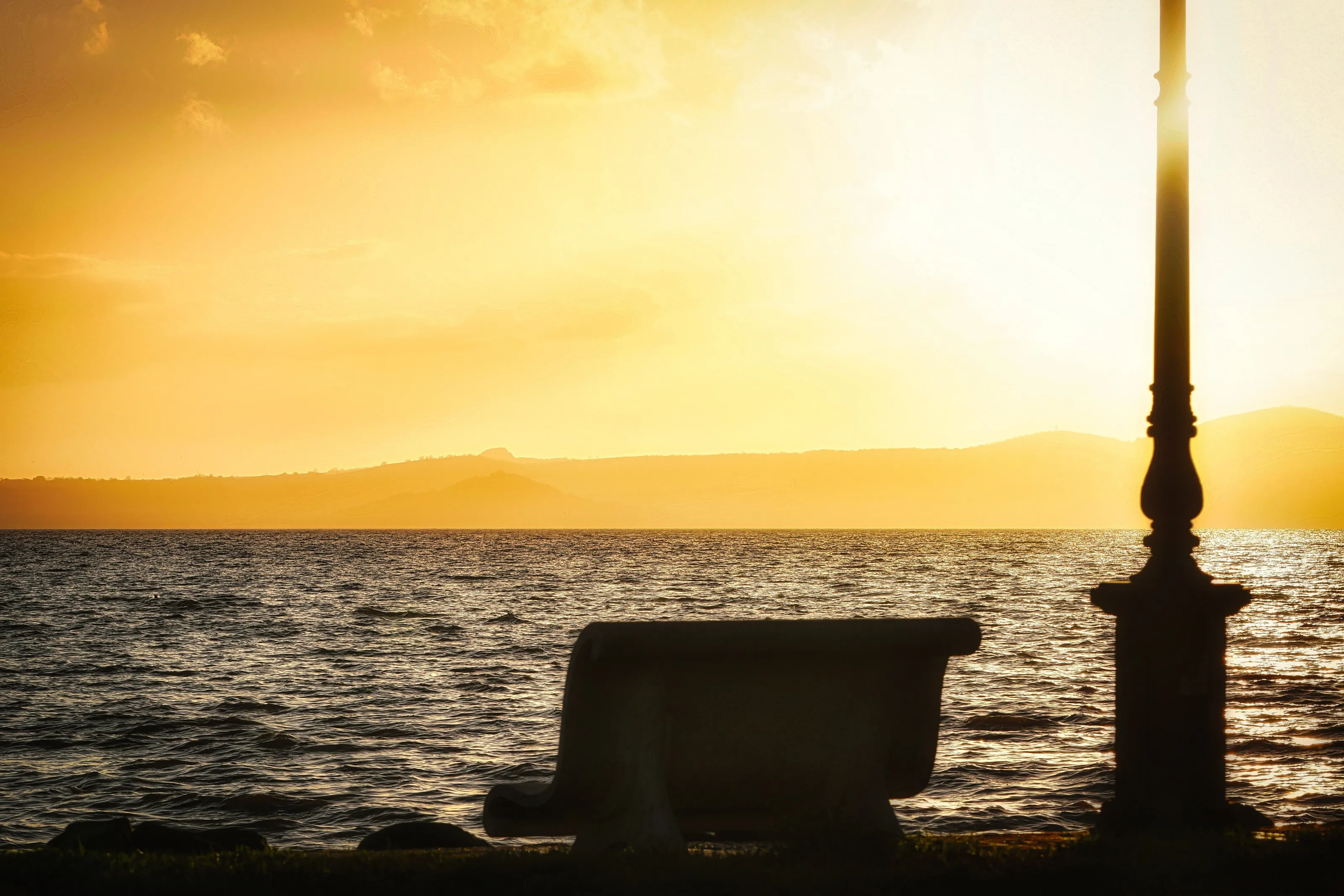 Solitudine al tramonto