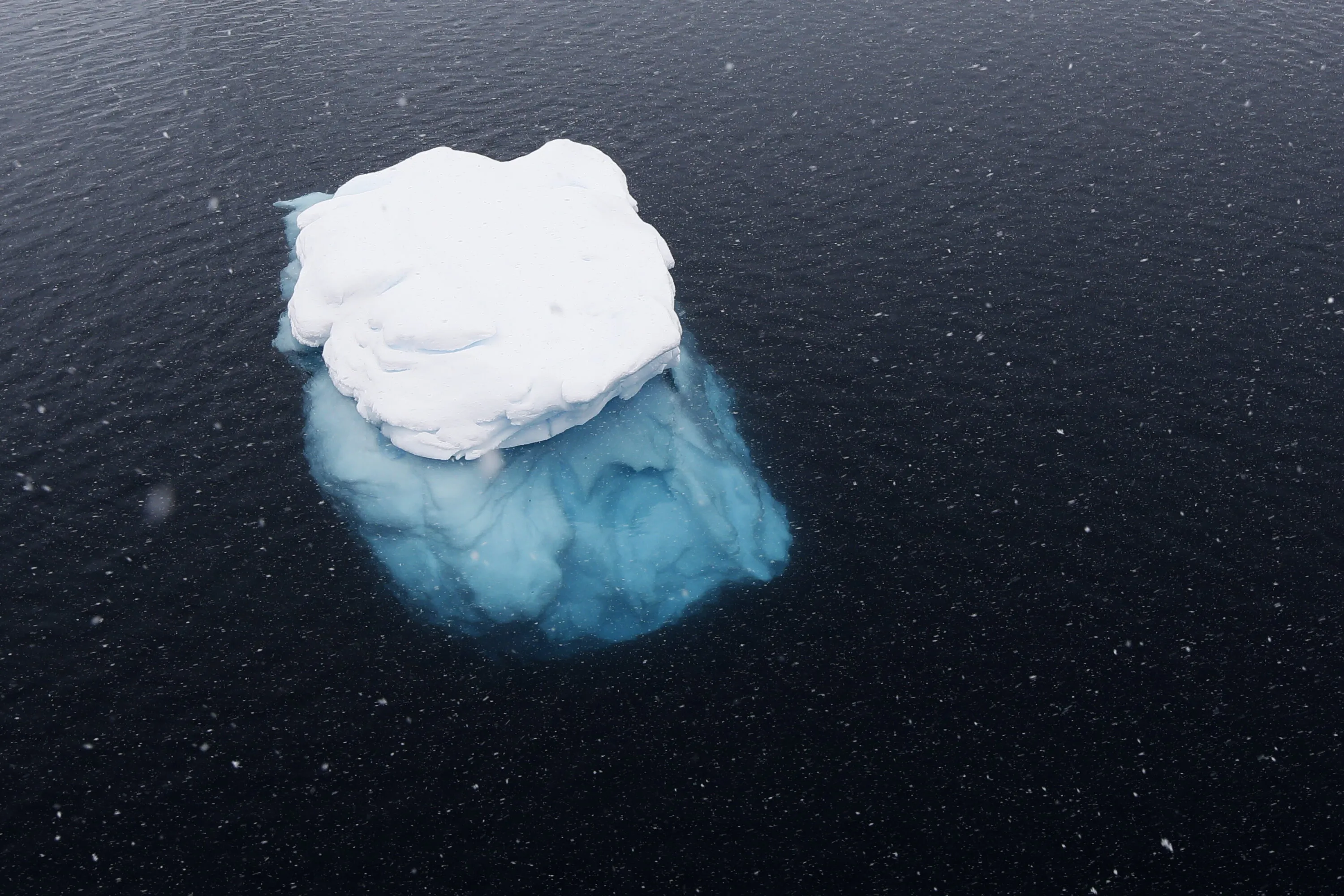 Blue iceberg