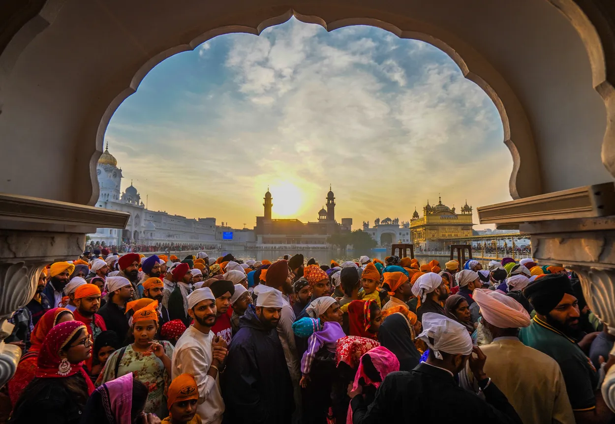 Sunrise at Golden Temple