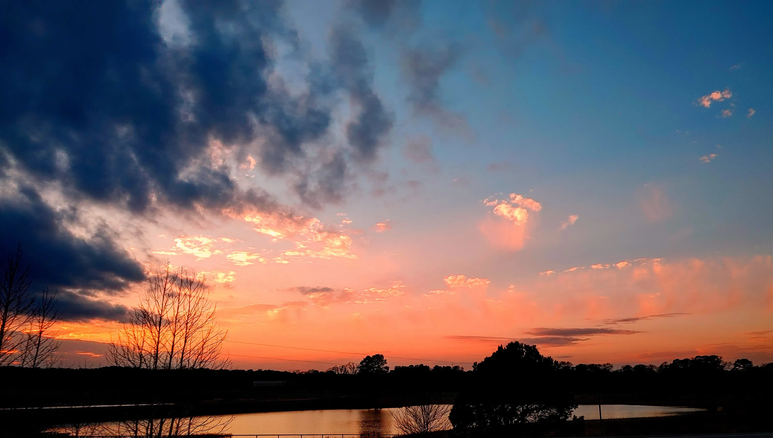 Sunset sky