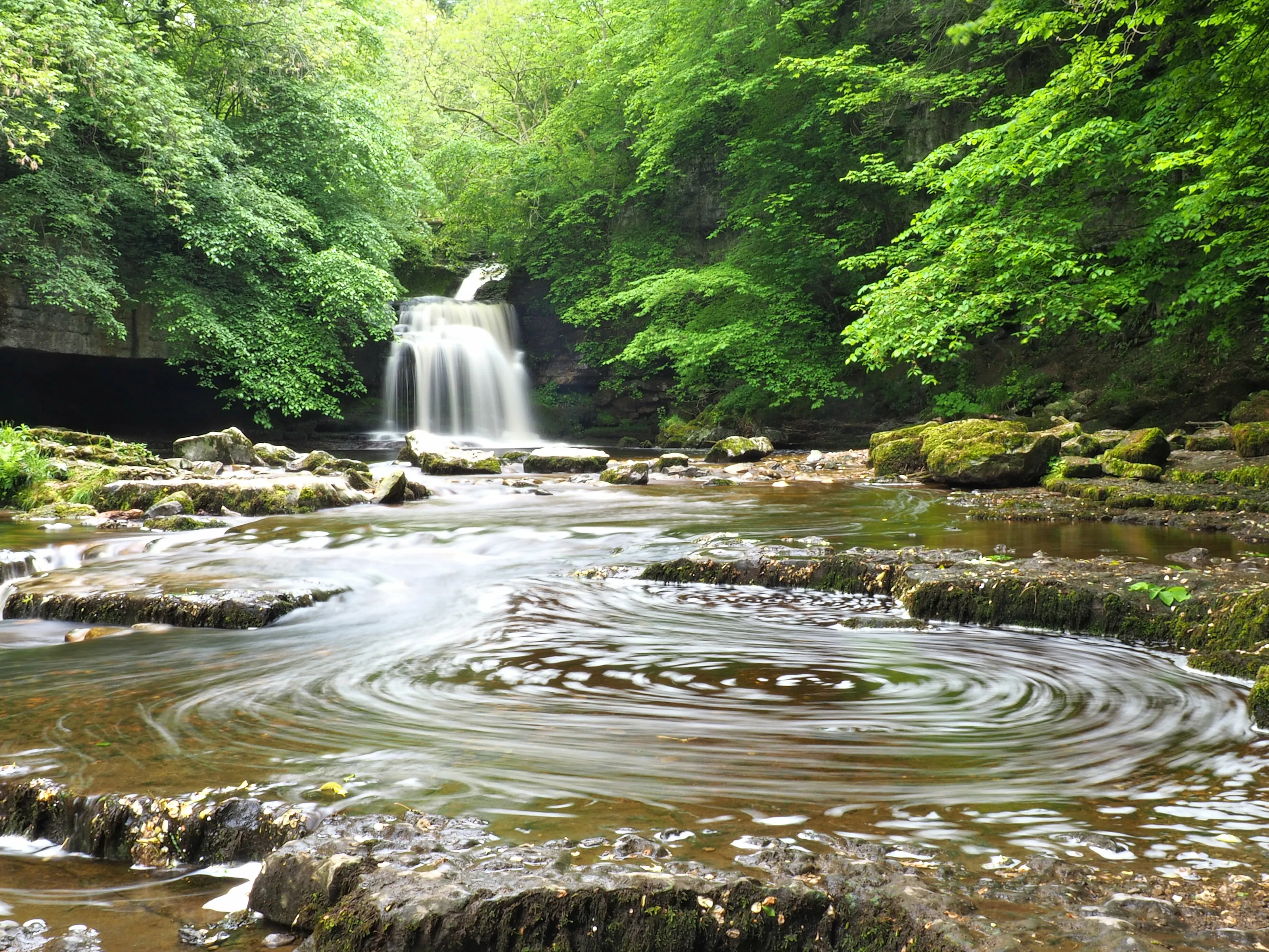 West Burton waterfall