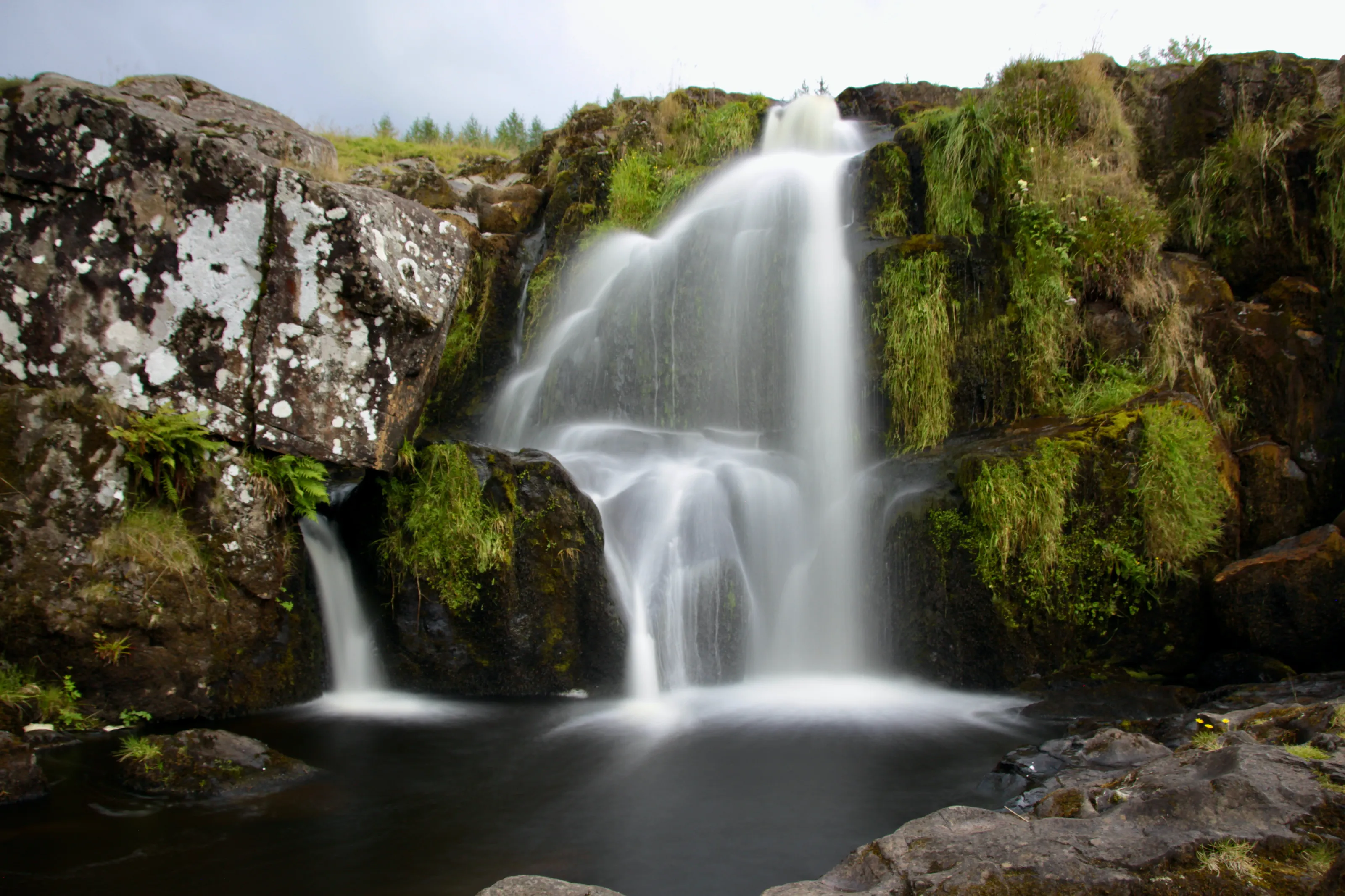 Scottish waterfall