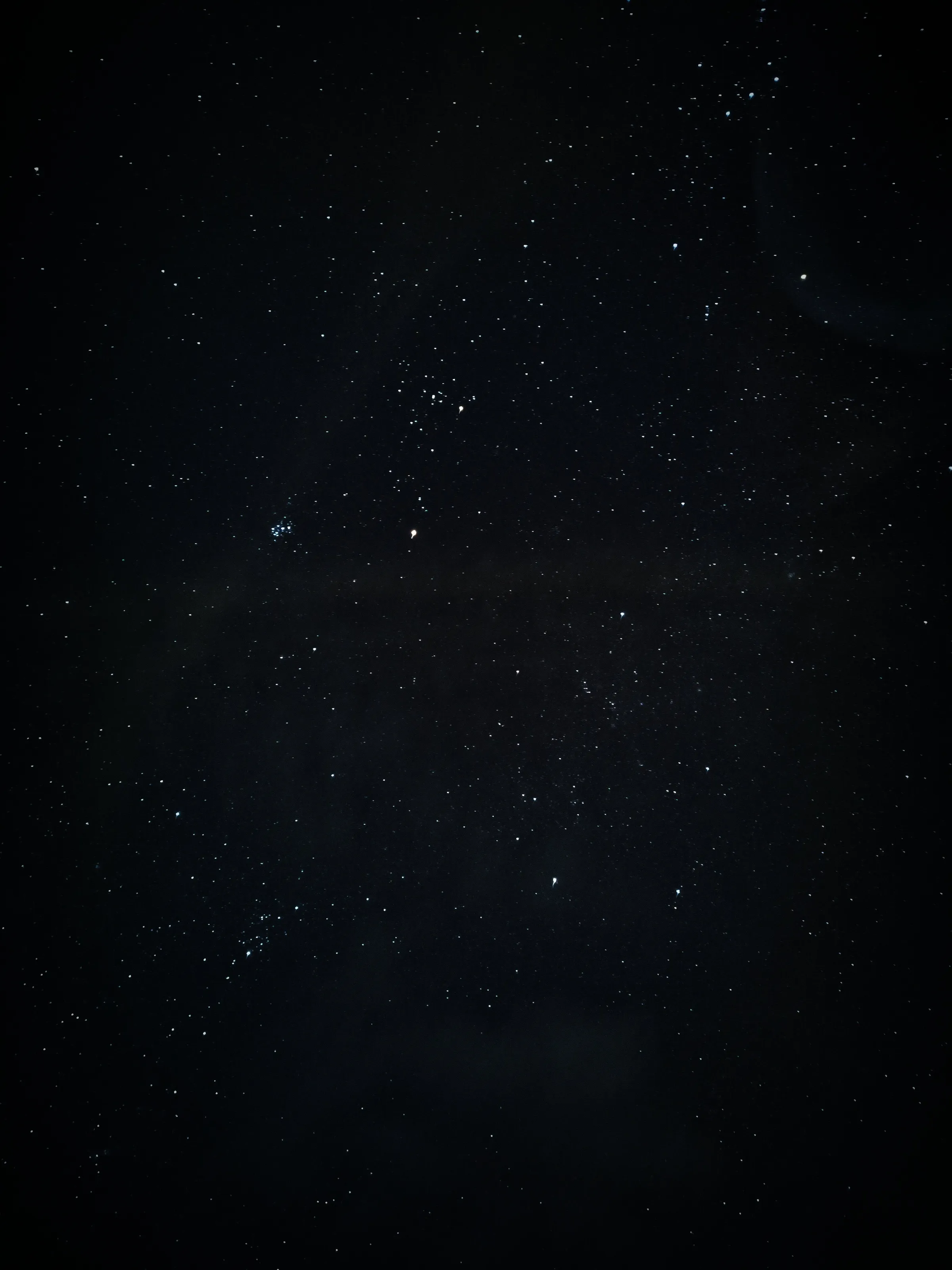 Silent night sky