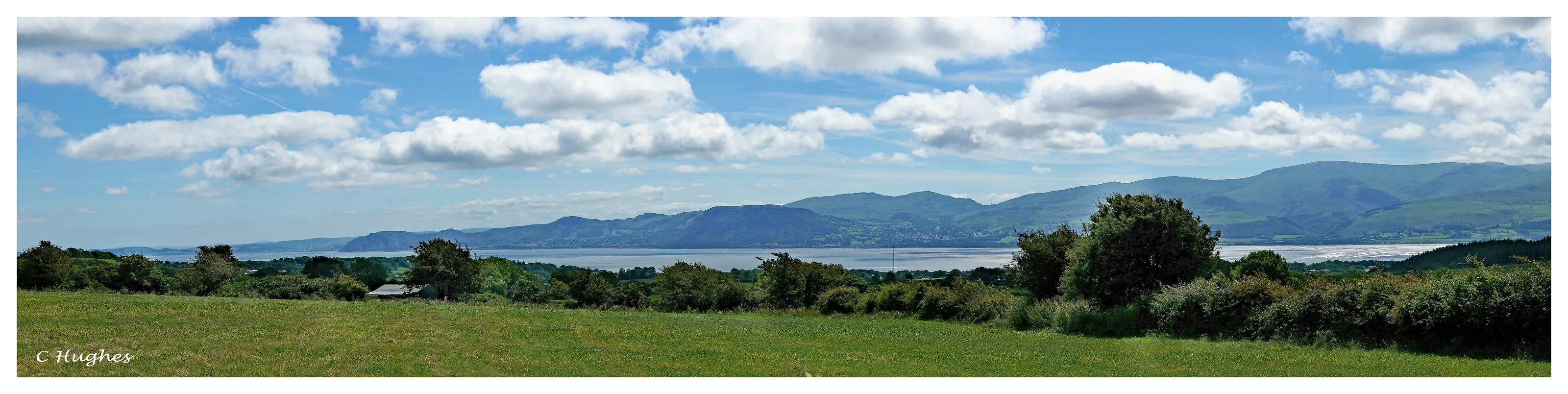 Looking Across to Snowdonia From Angelsey