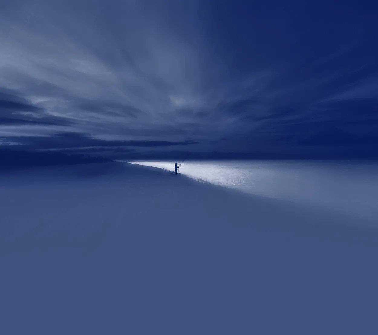 FISHER AS CYANOTYPE