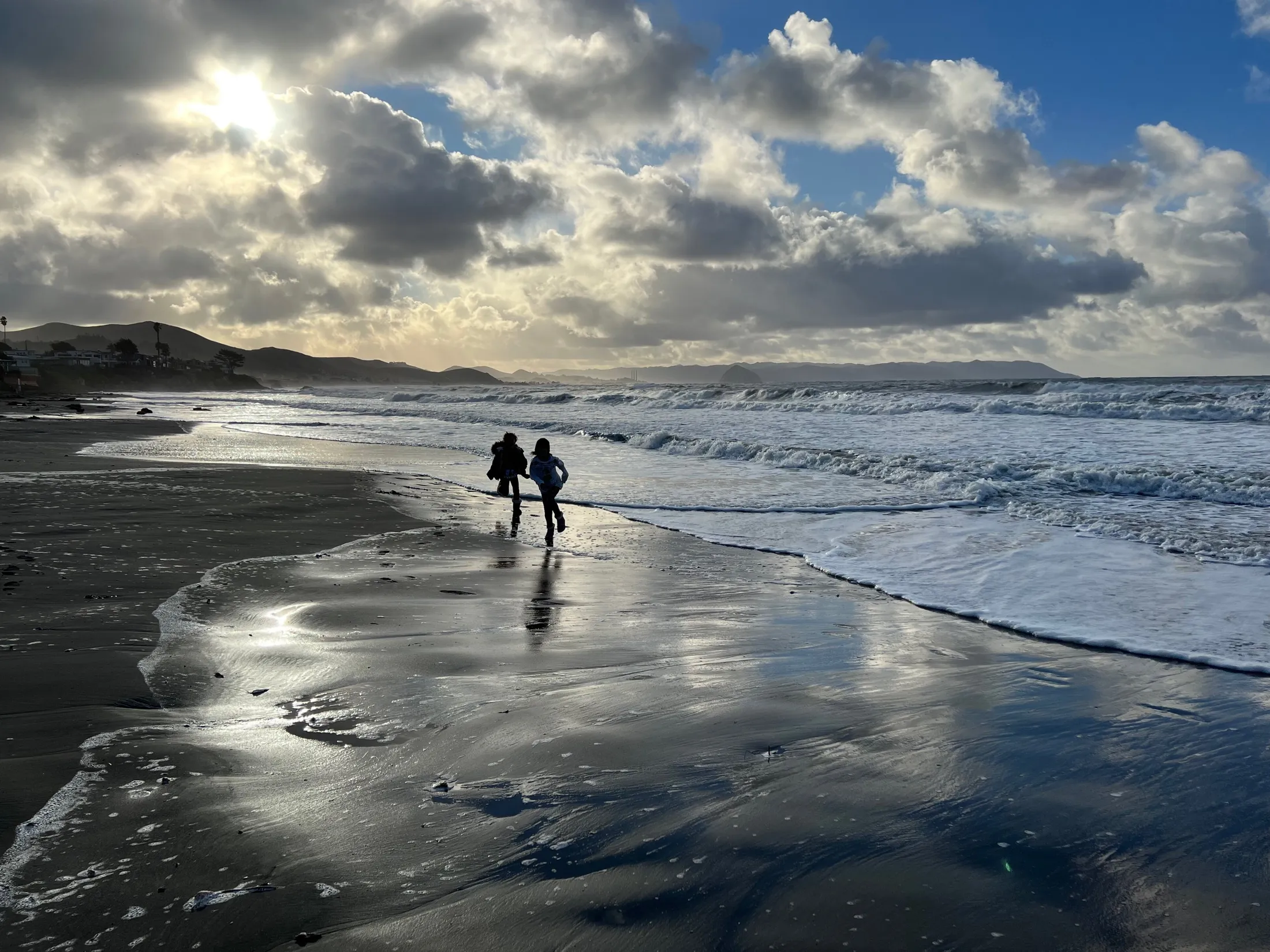 Cayucos Beach After a Storm