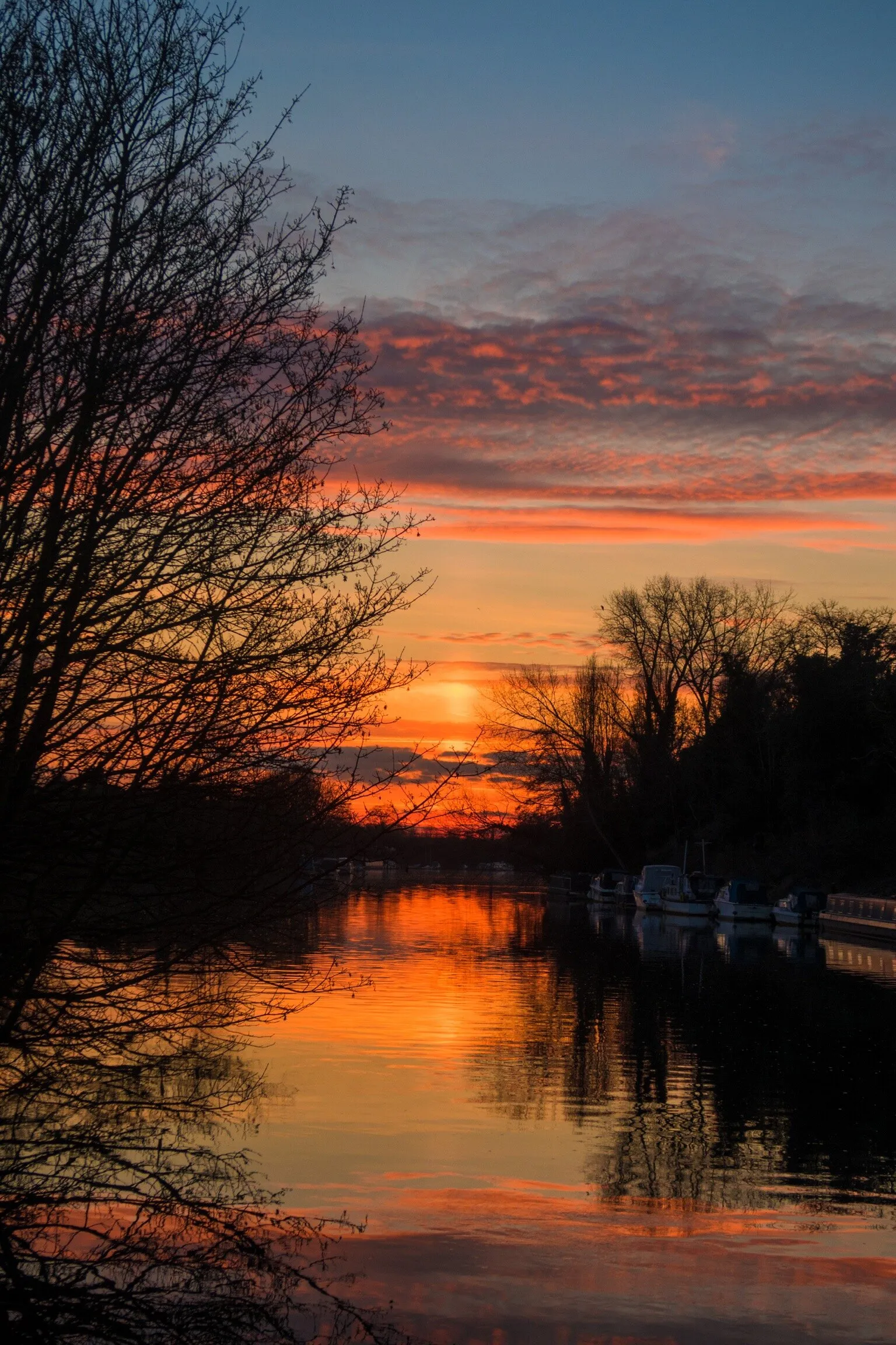 Sunset on the River Thames