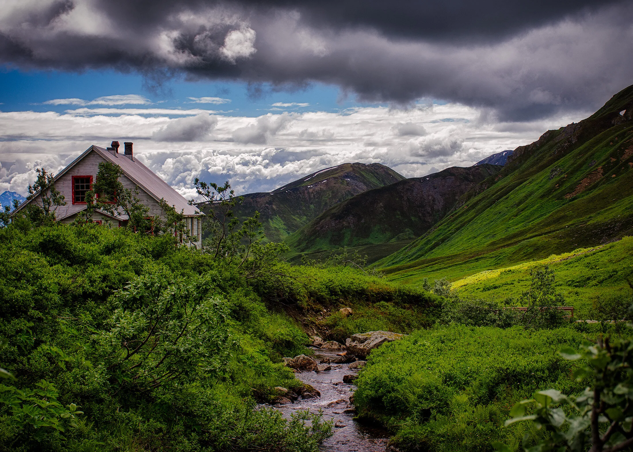 Independance Mine state park, Alaska