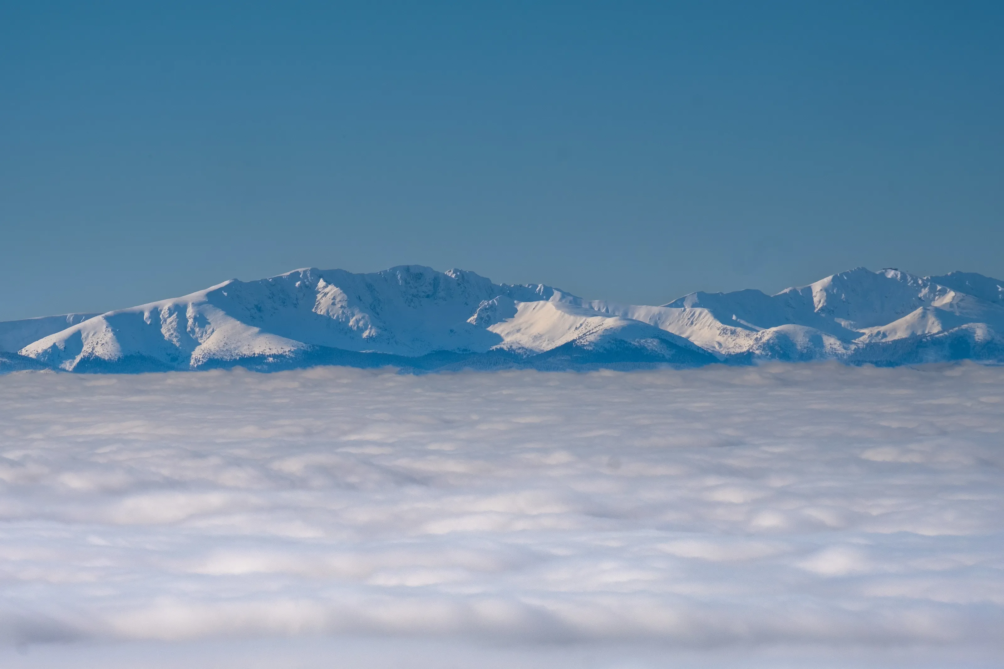 Above the clouds
