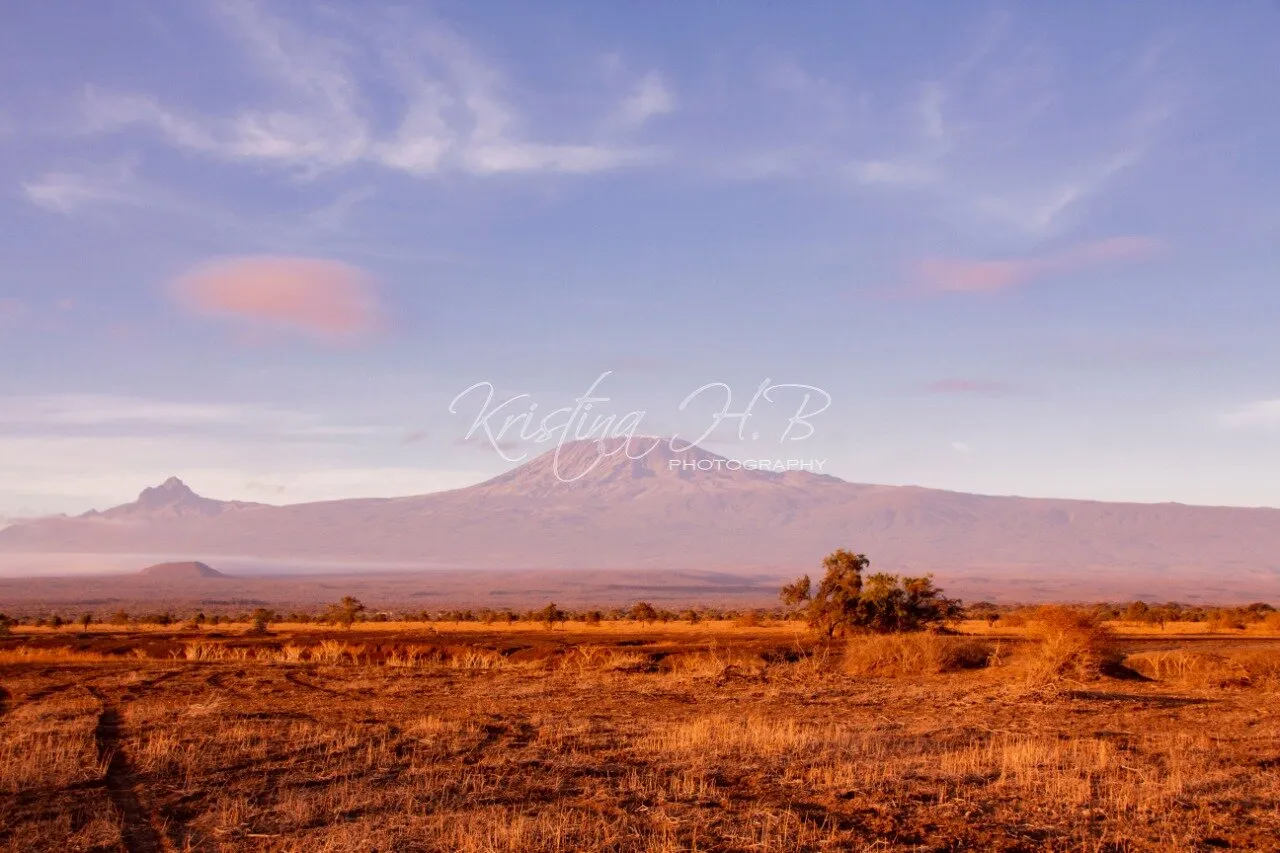 Morning light on Mt.Kilimanjaro