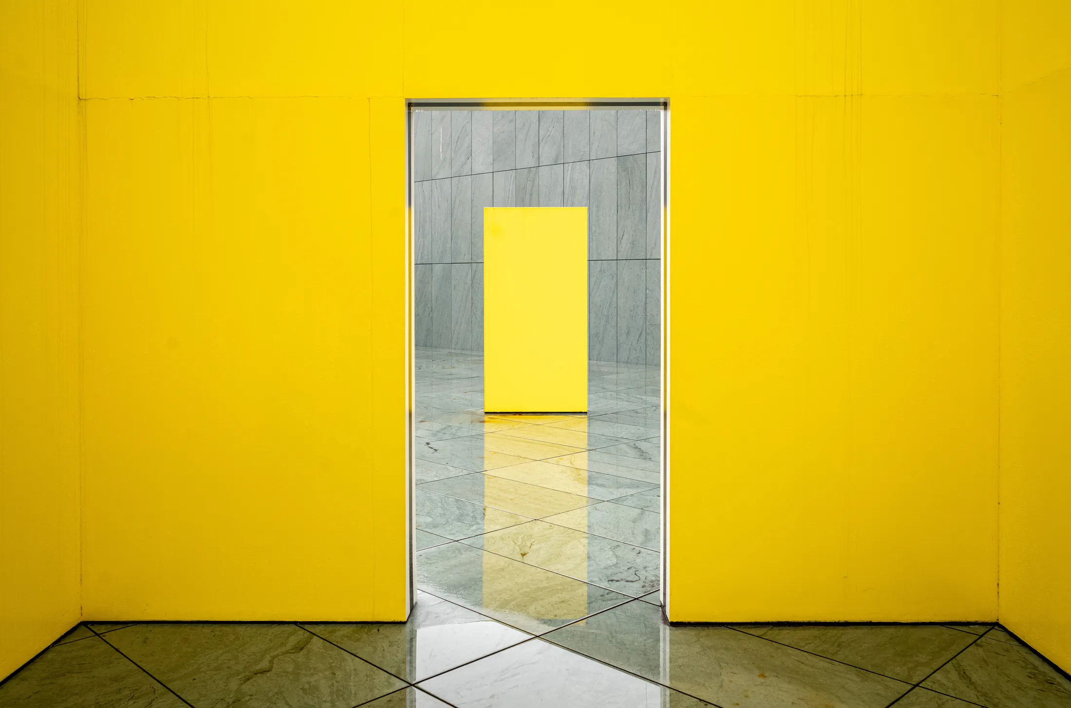Yellow door