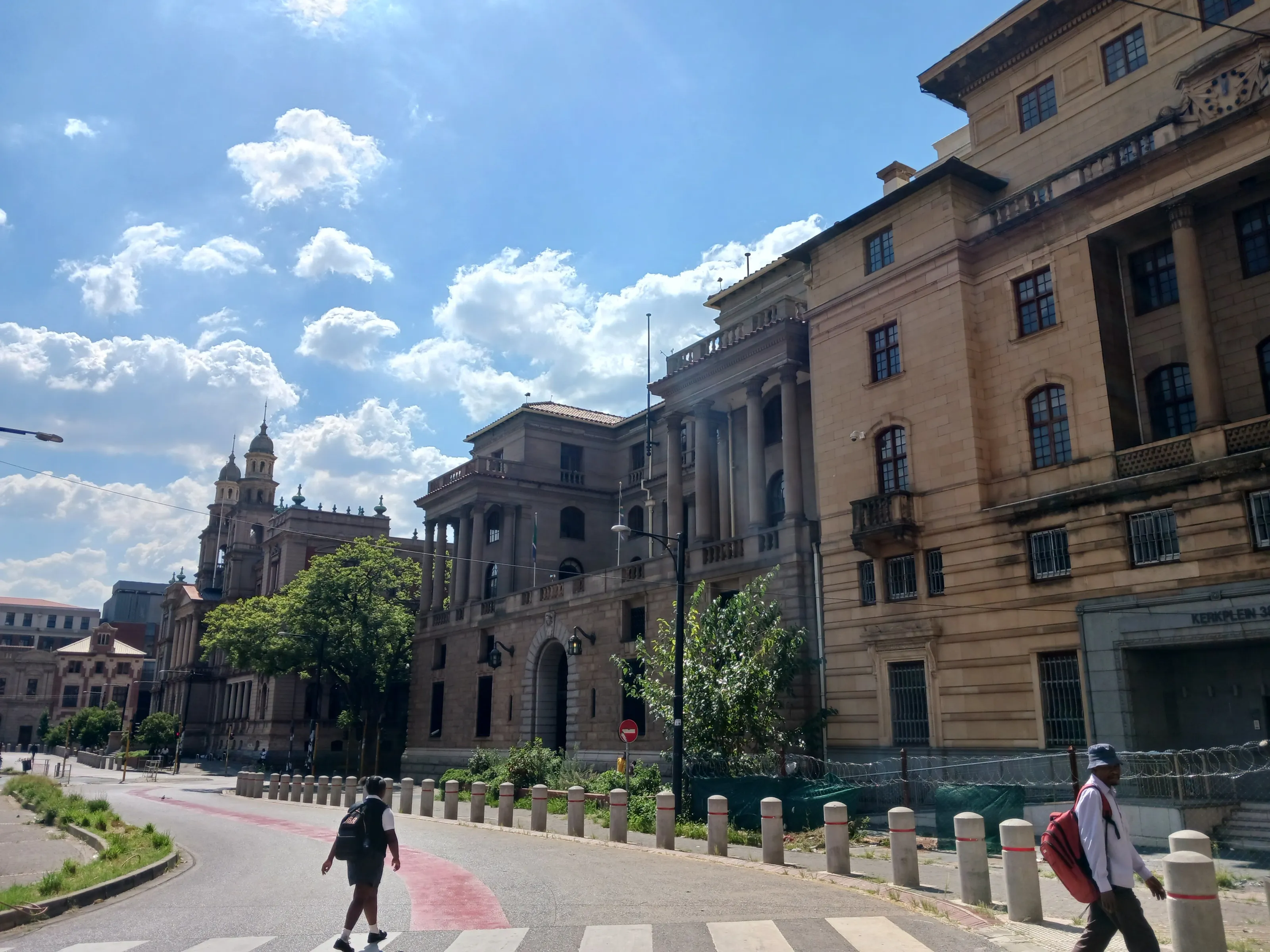 Old architectural buildings on Church Square in Pretoria Gauteng South Africa
