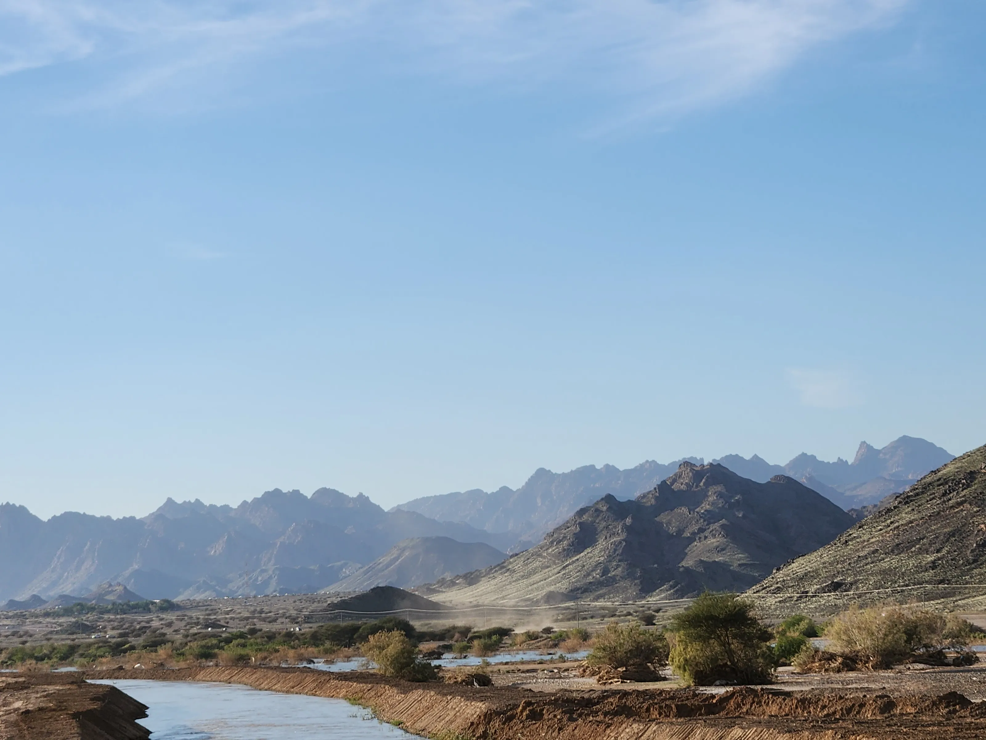 The view of Mountains