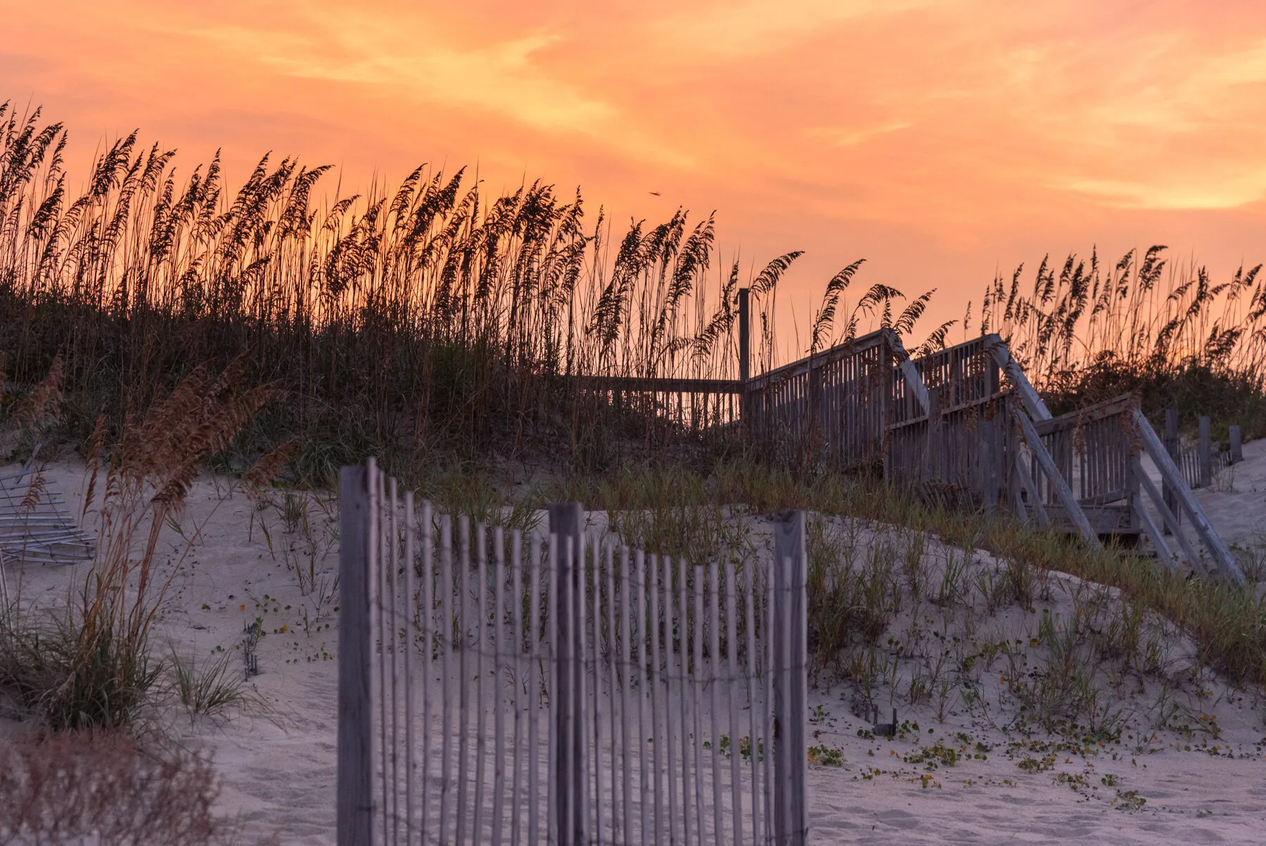 Sunnset at the beach