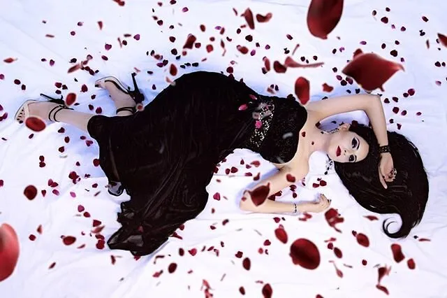 beauty beneath the roses