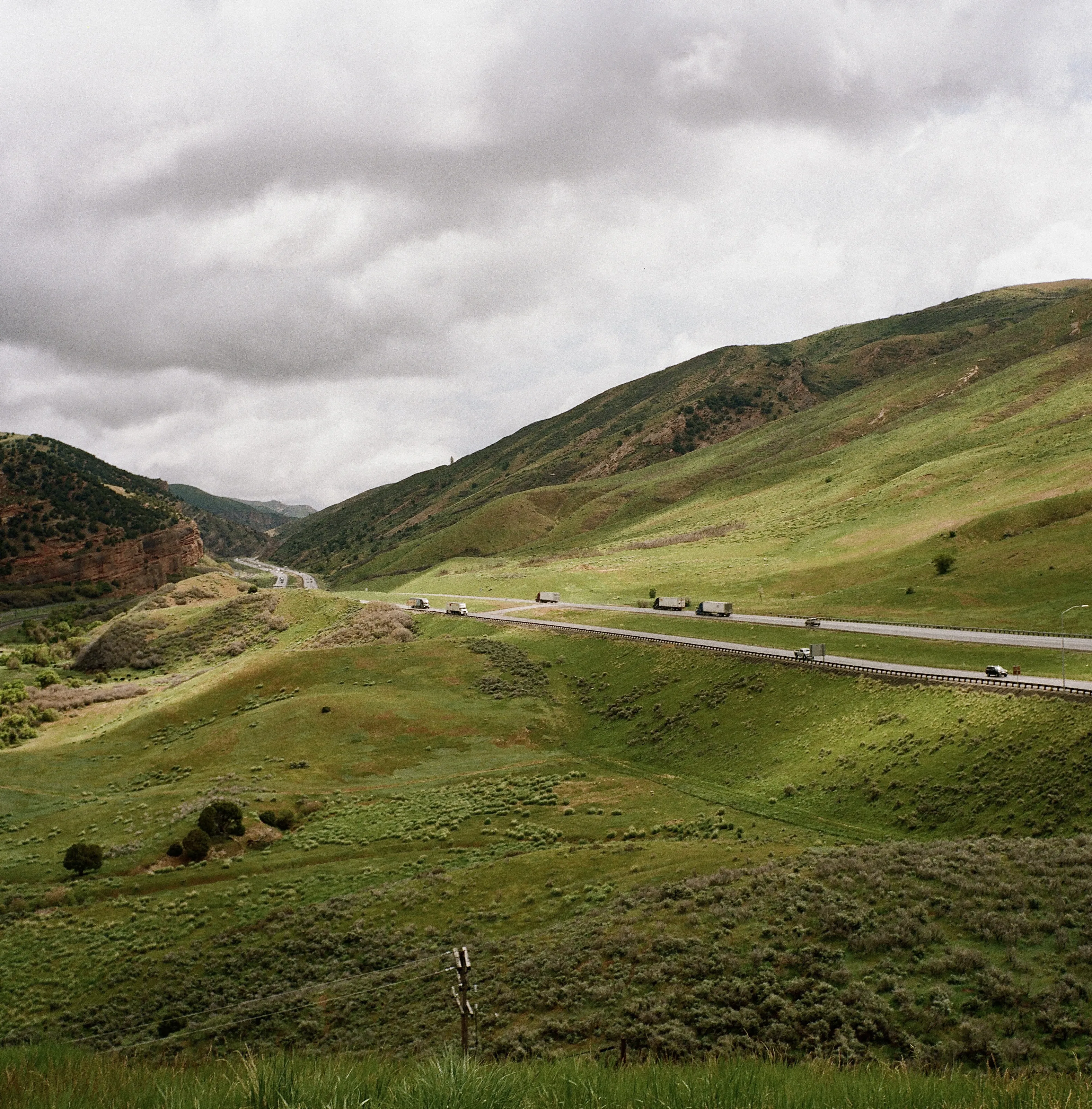 Along I-80