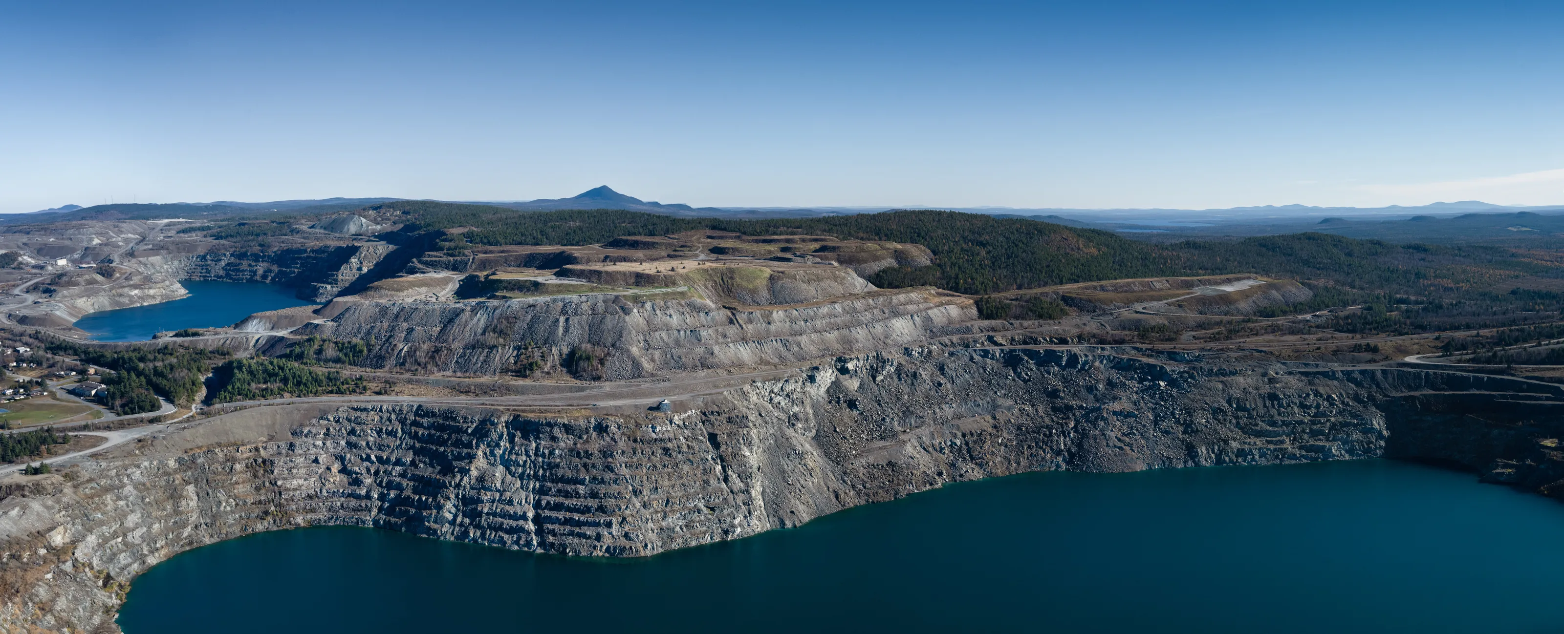 Aerial of Quebec's Altered Landscape