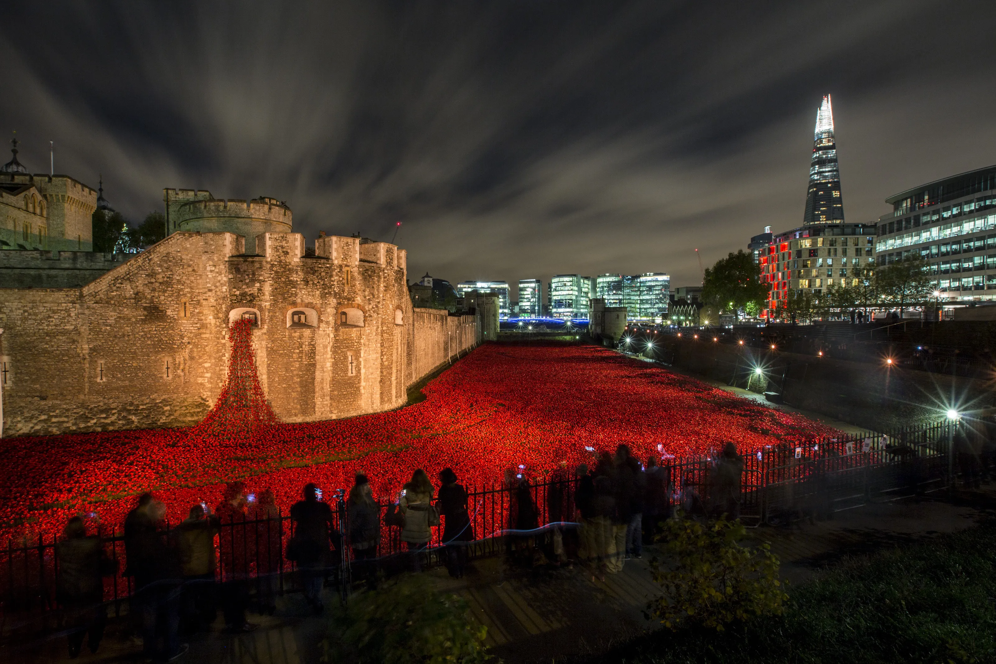 Midnight Of Final Day -Tower Of London Poppies.