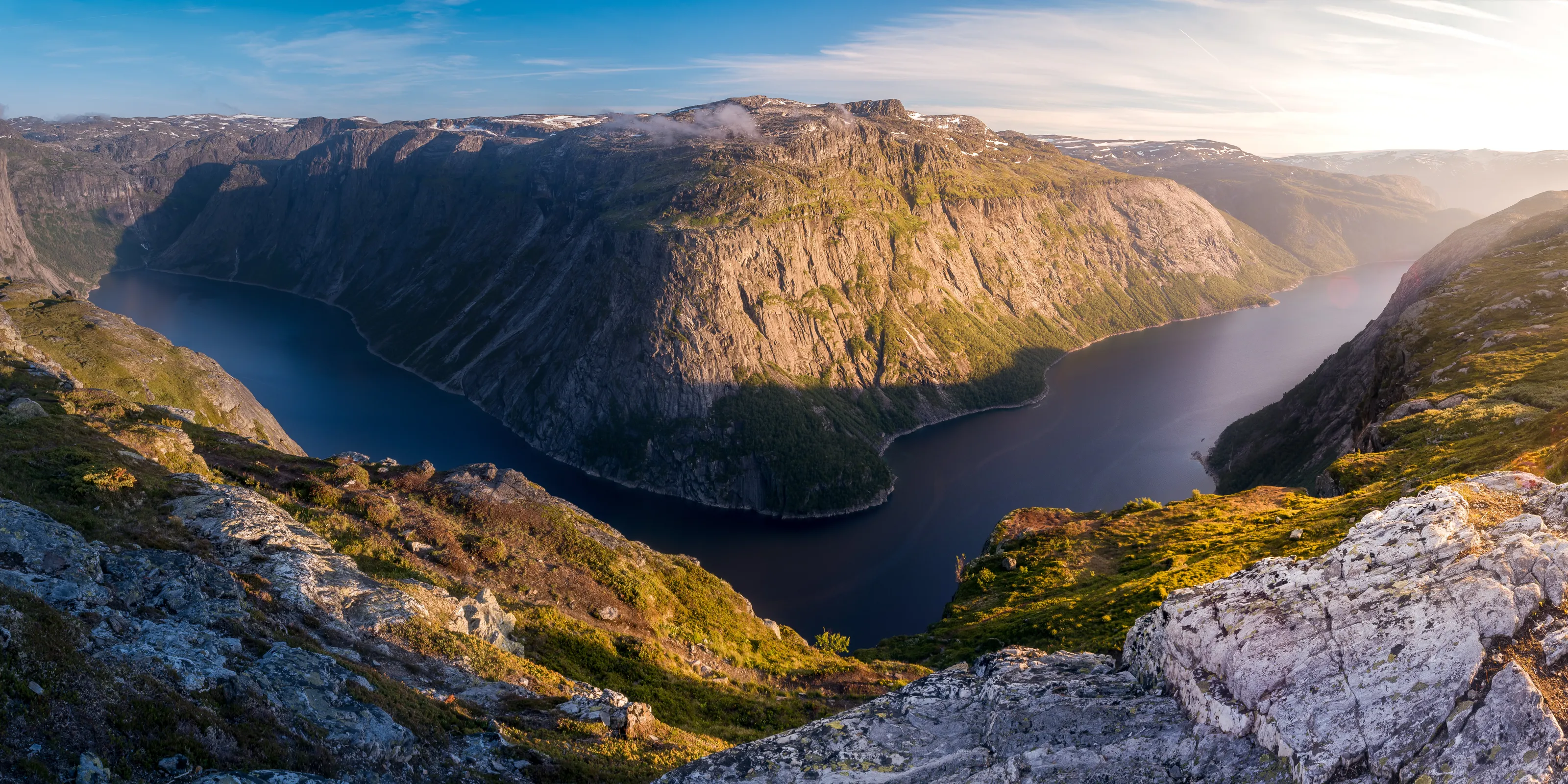 On the way to Trolltunga