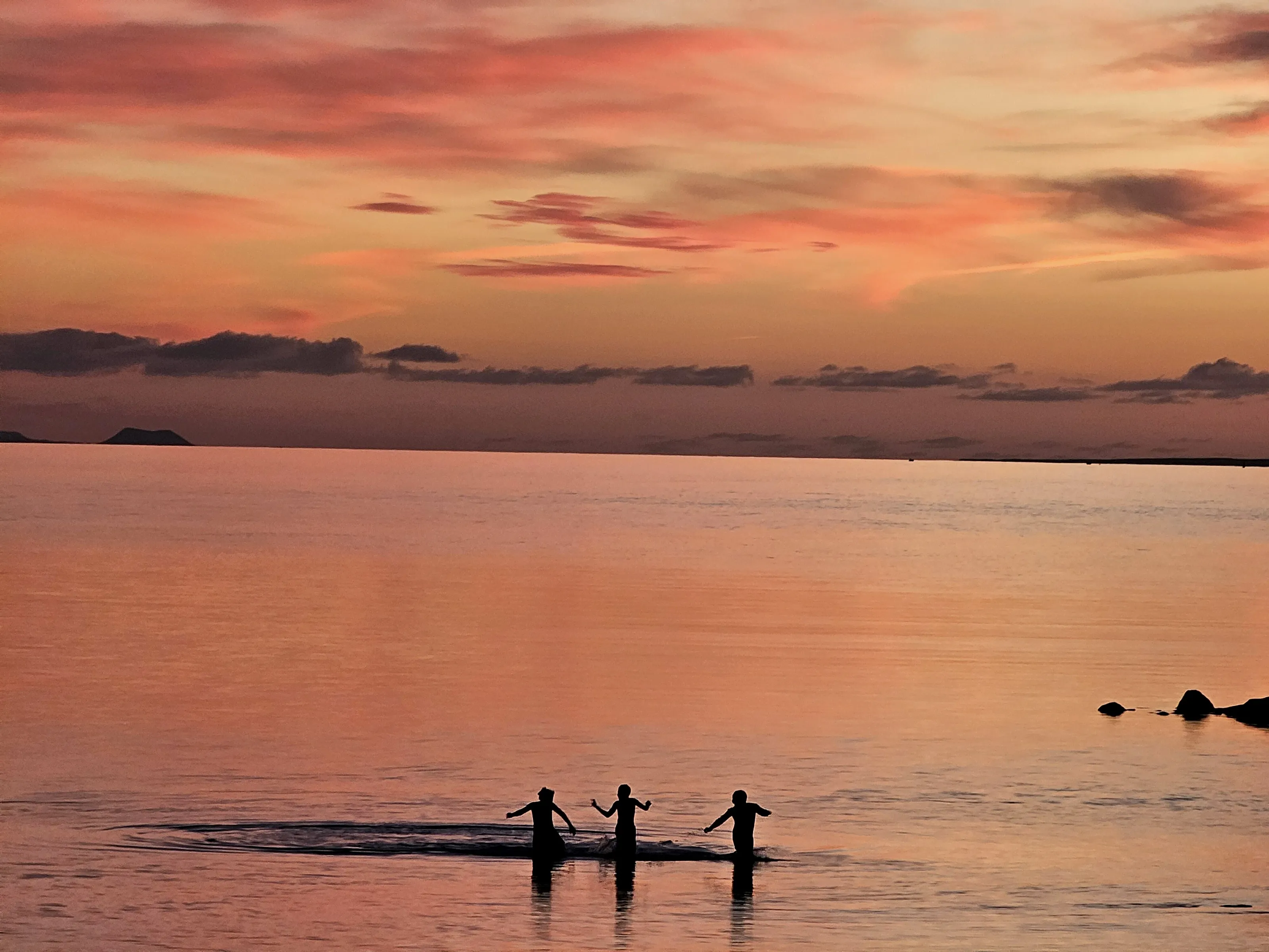Sunset in Lanzarote