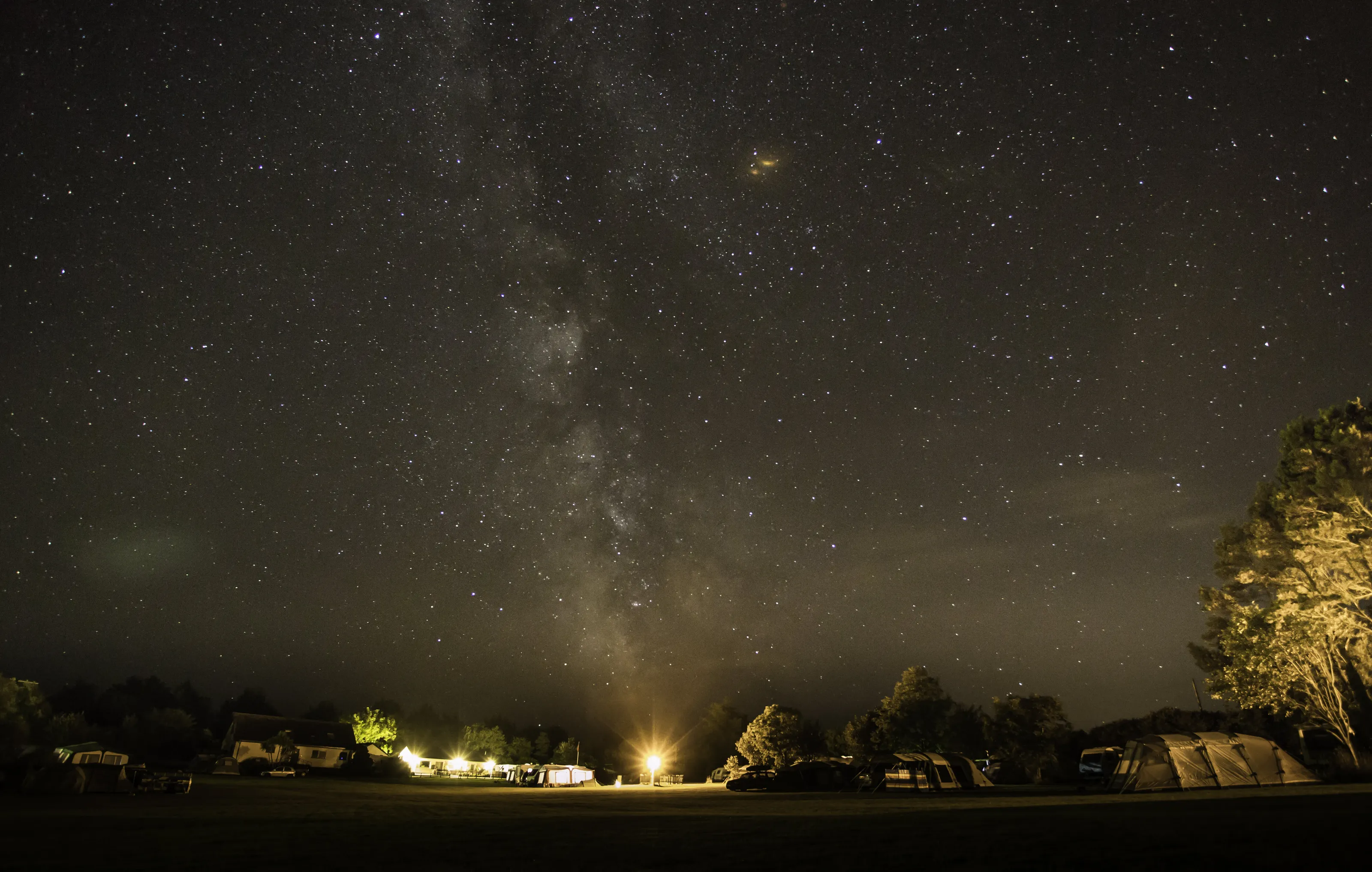 living under the universe