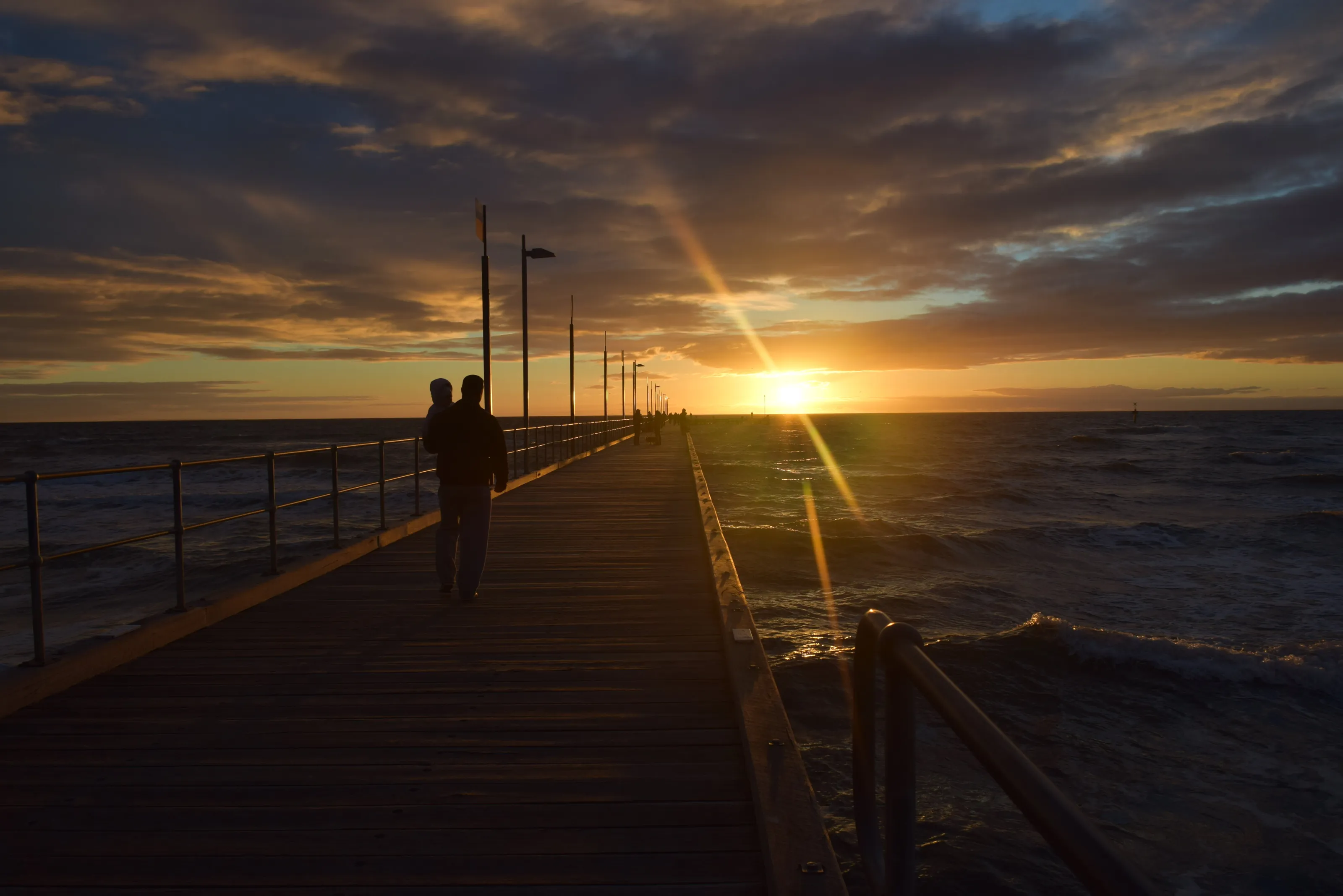 A walk into the Sea !