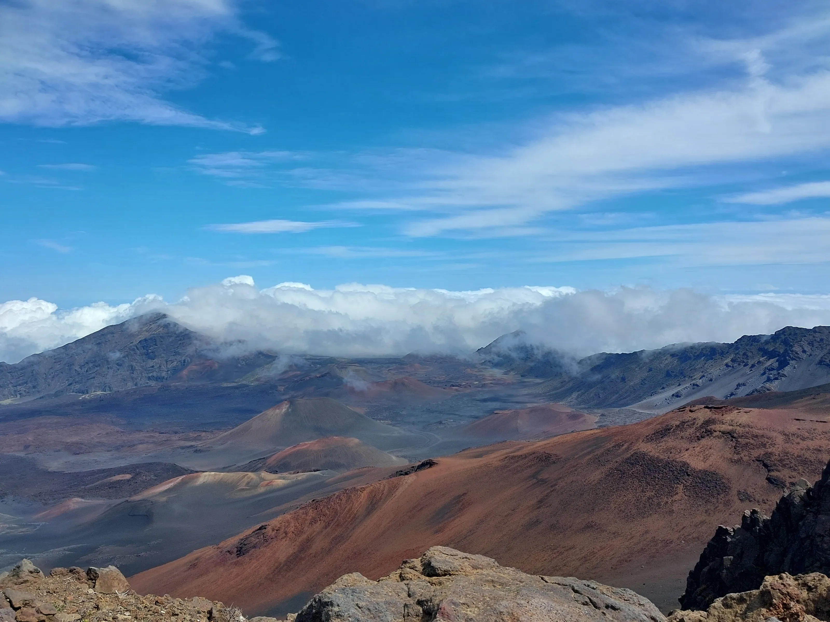 View from the volcano