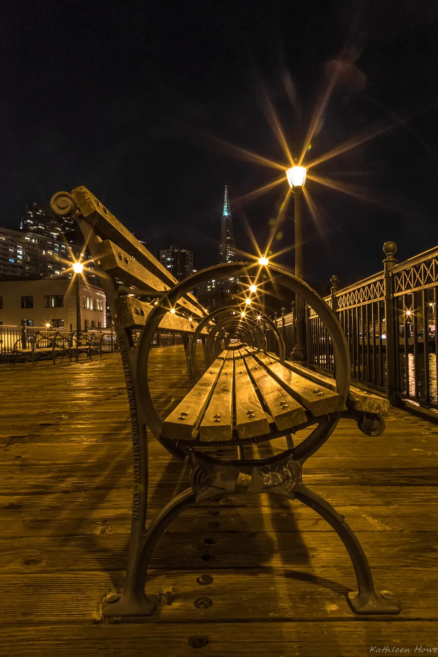 Sitting on Pier 14