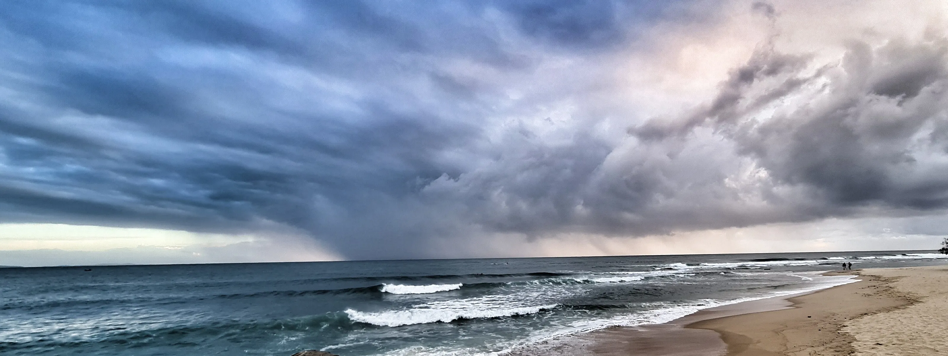 Land sea storm