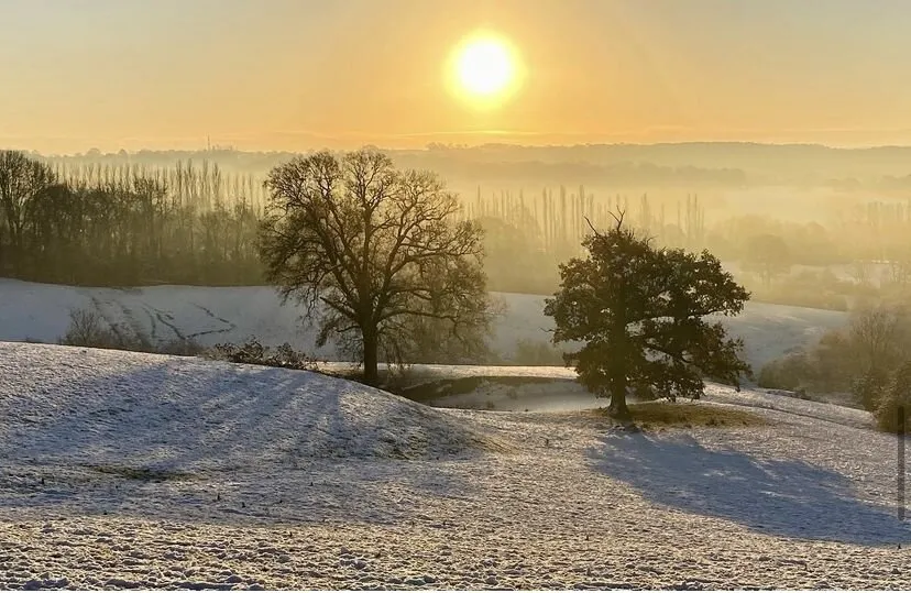 Mist over The Weald