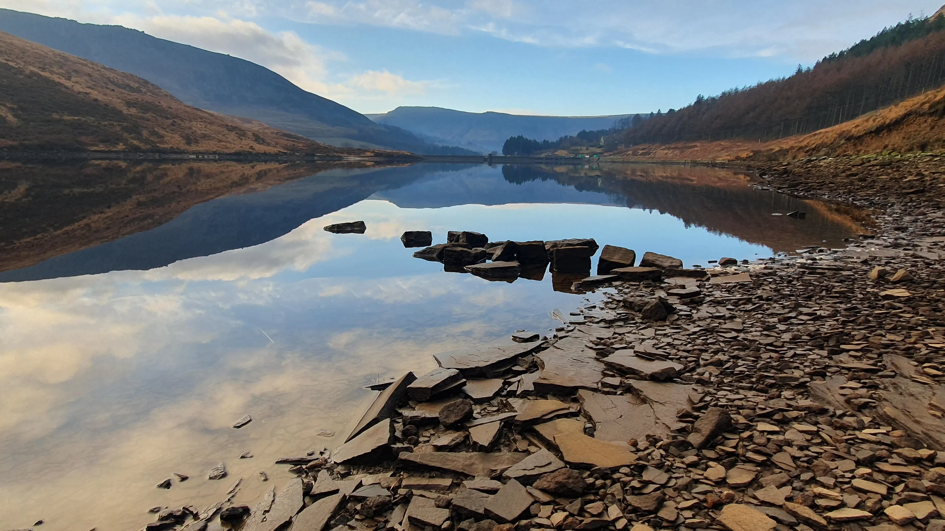 Dovestone reservoir