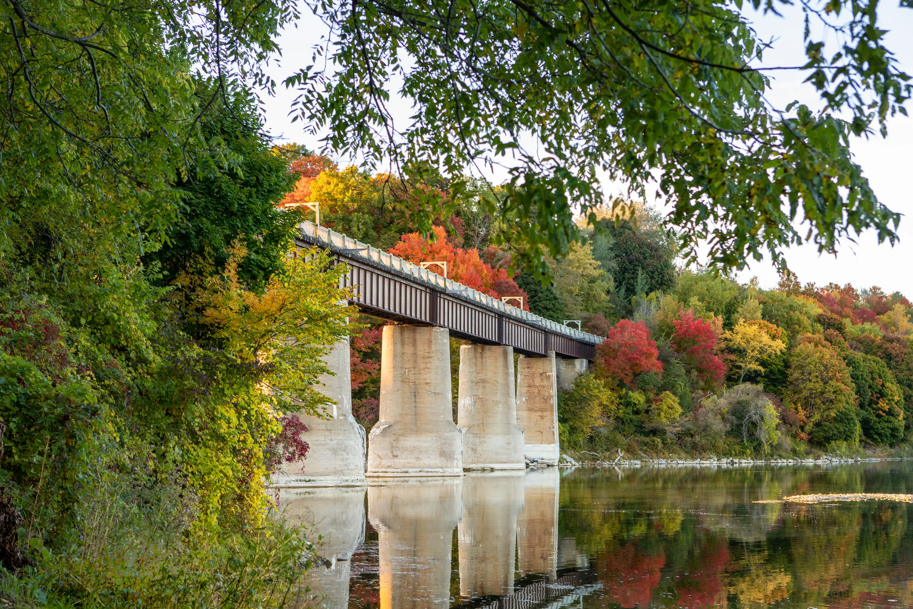 Fall bridge