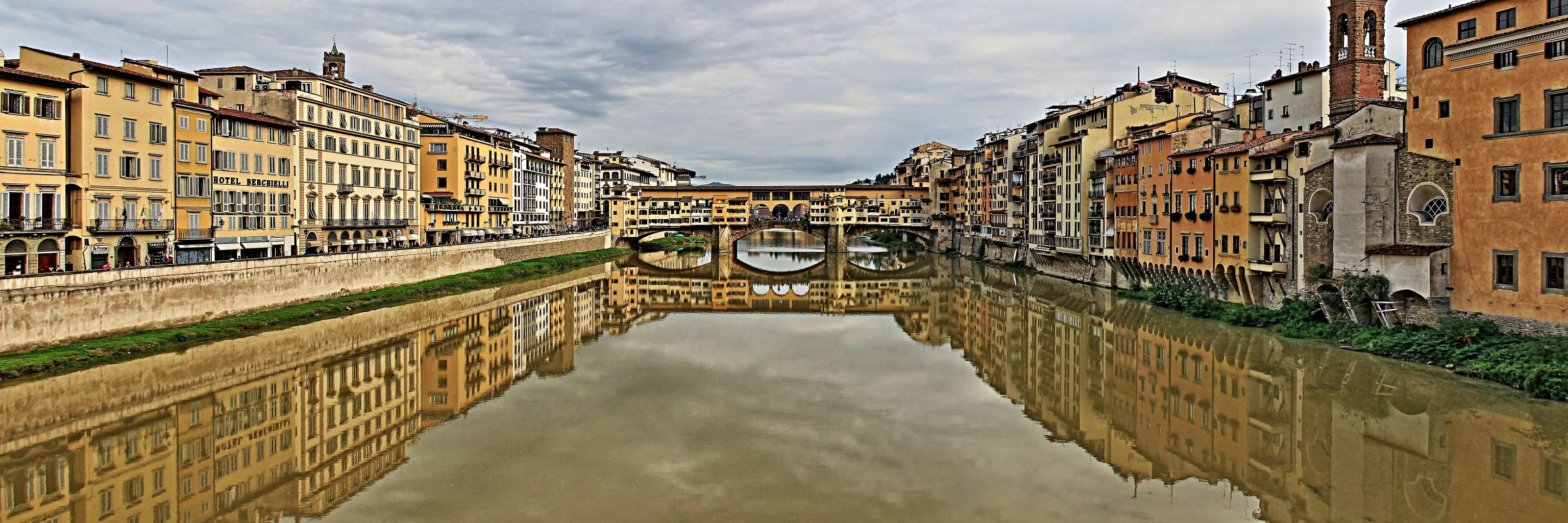 Il fiume Arno A Firenze