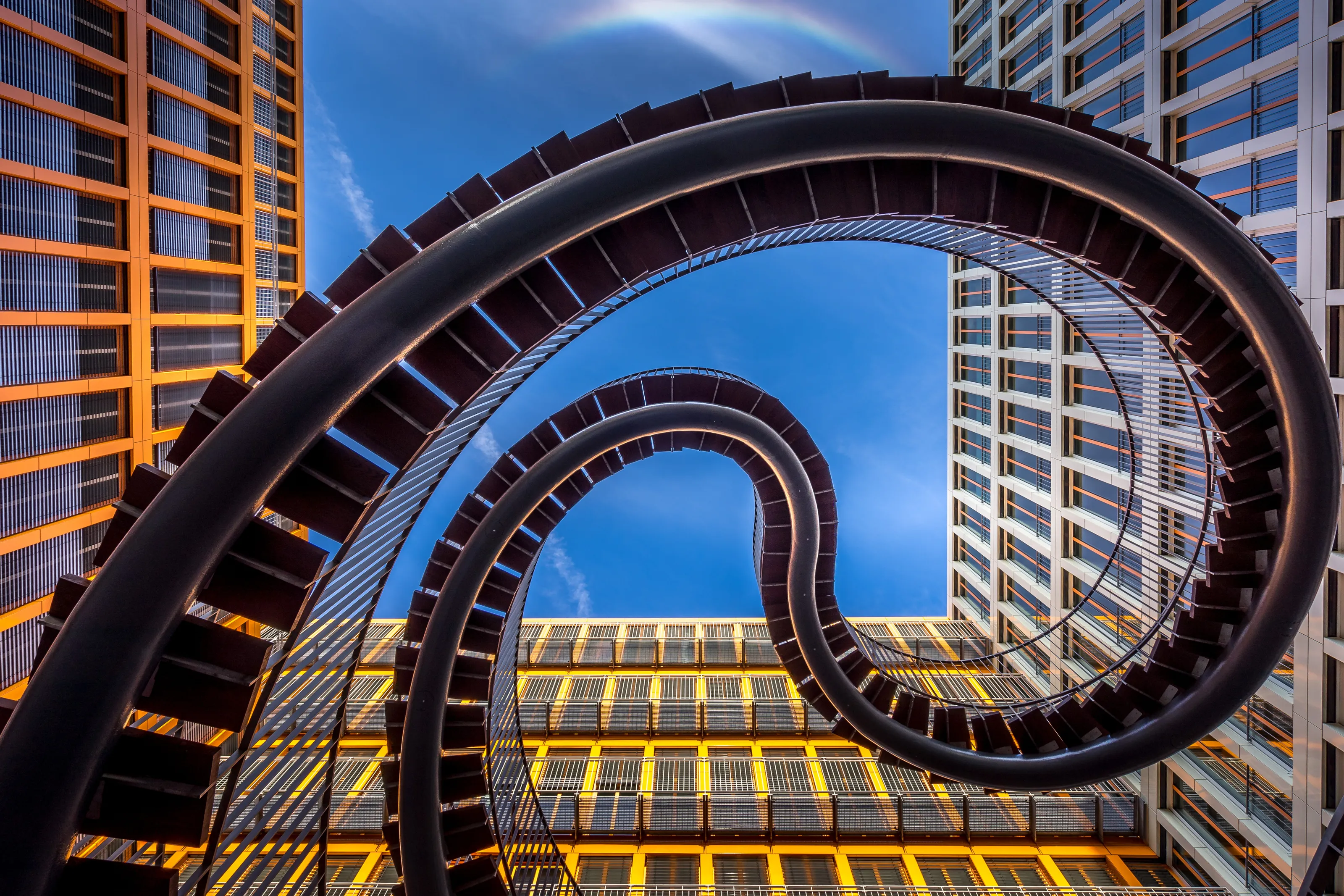 Looking up in towns and cities