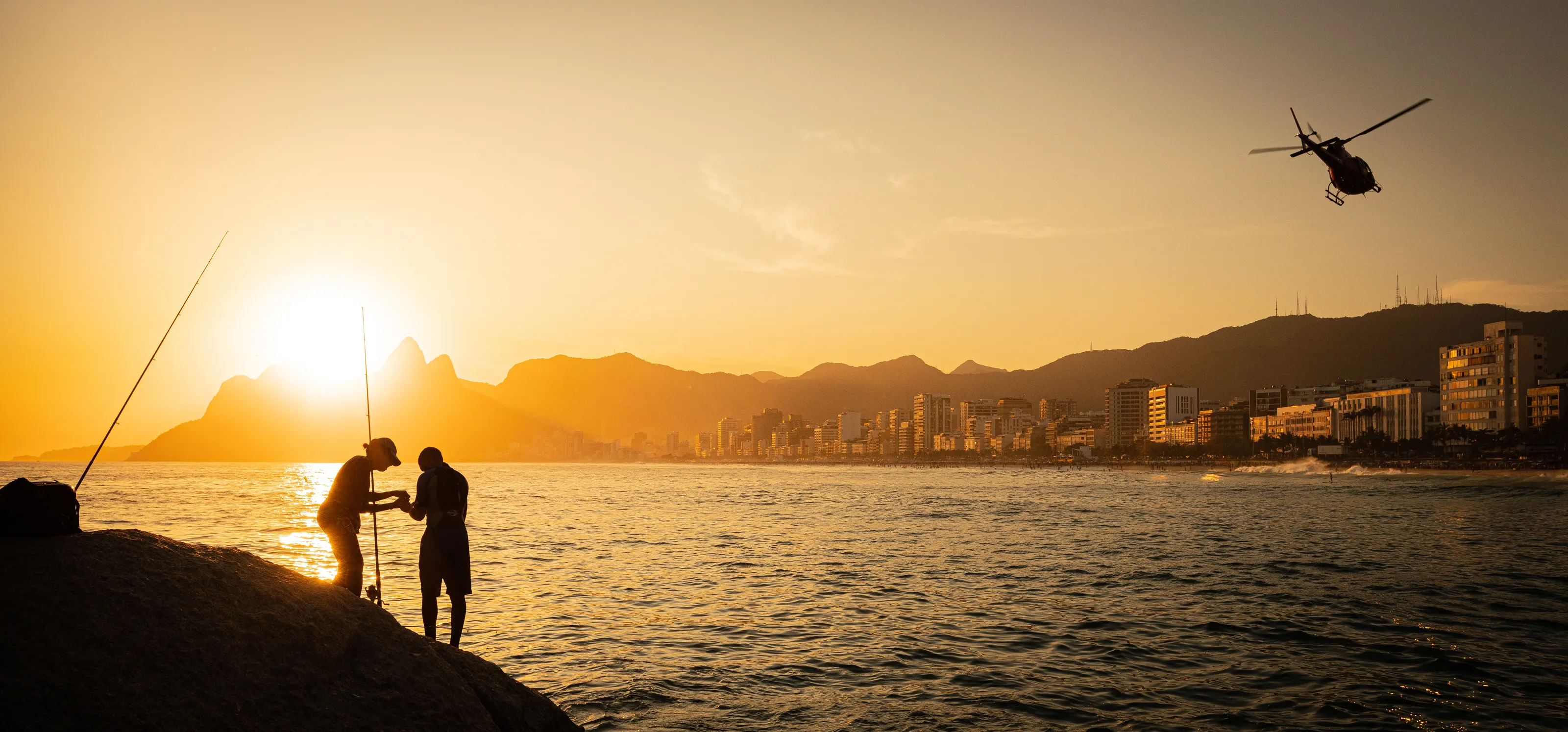 A Sunset at Arpoador