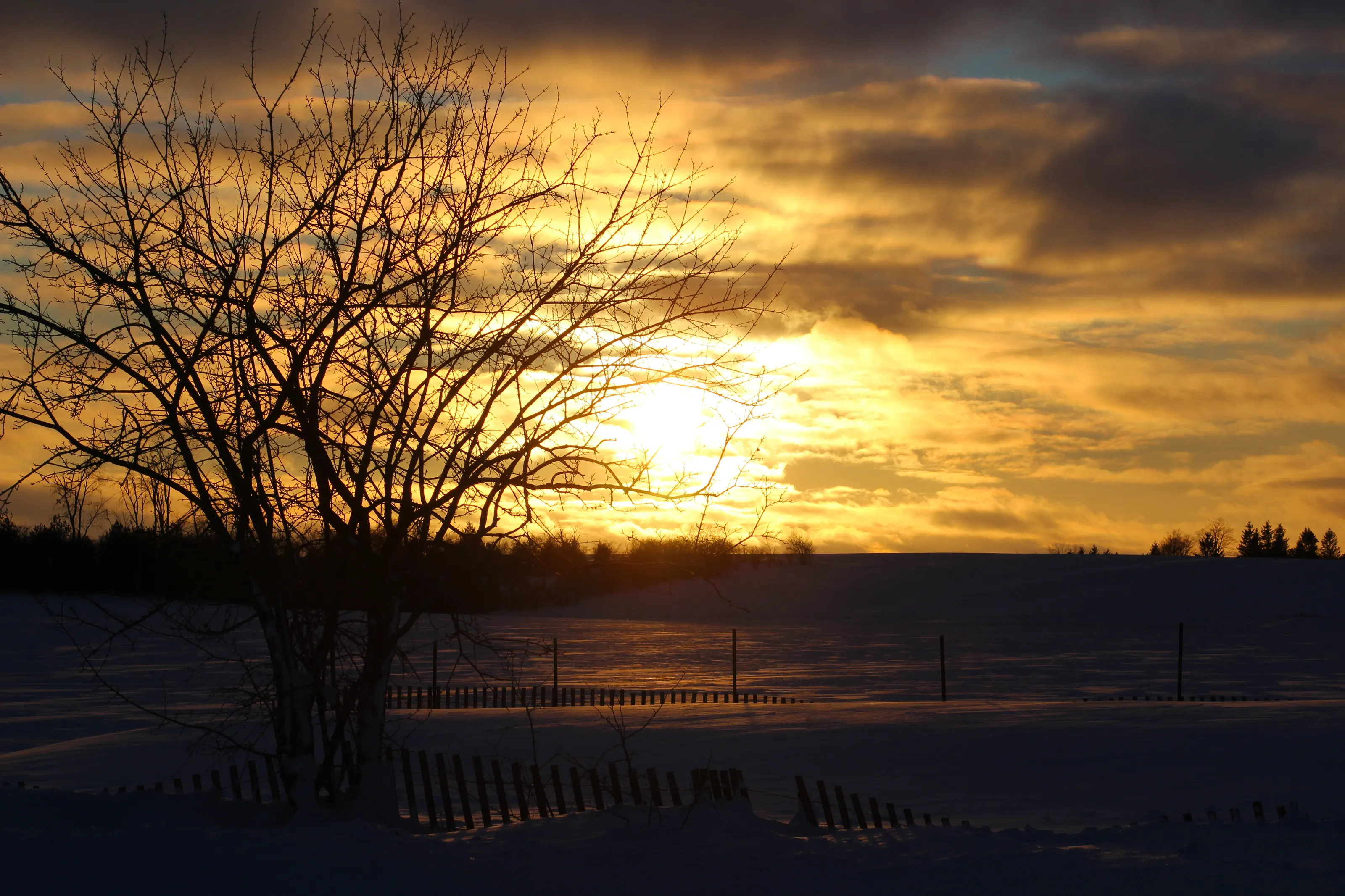 sunset, Ontario