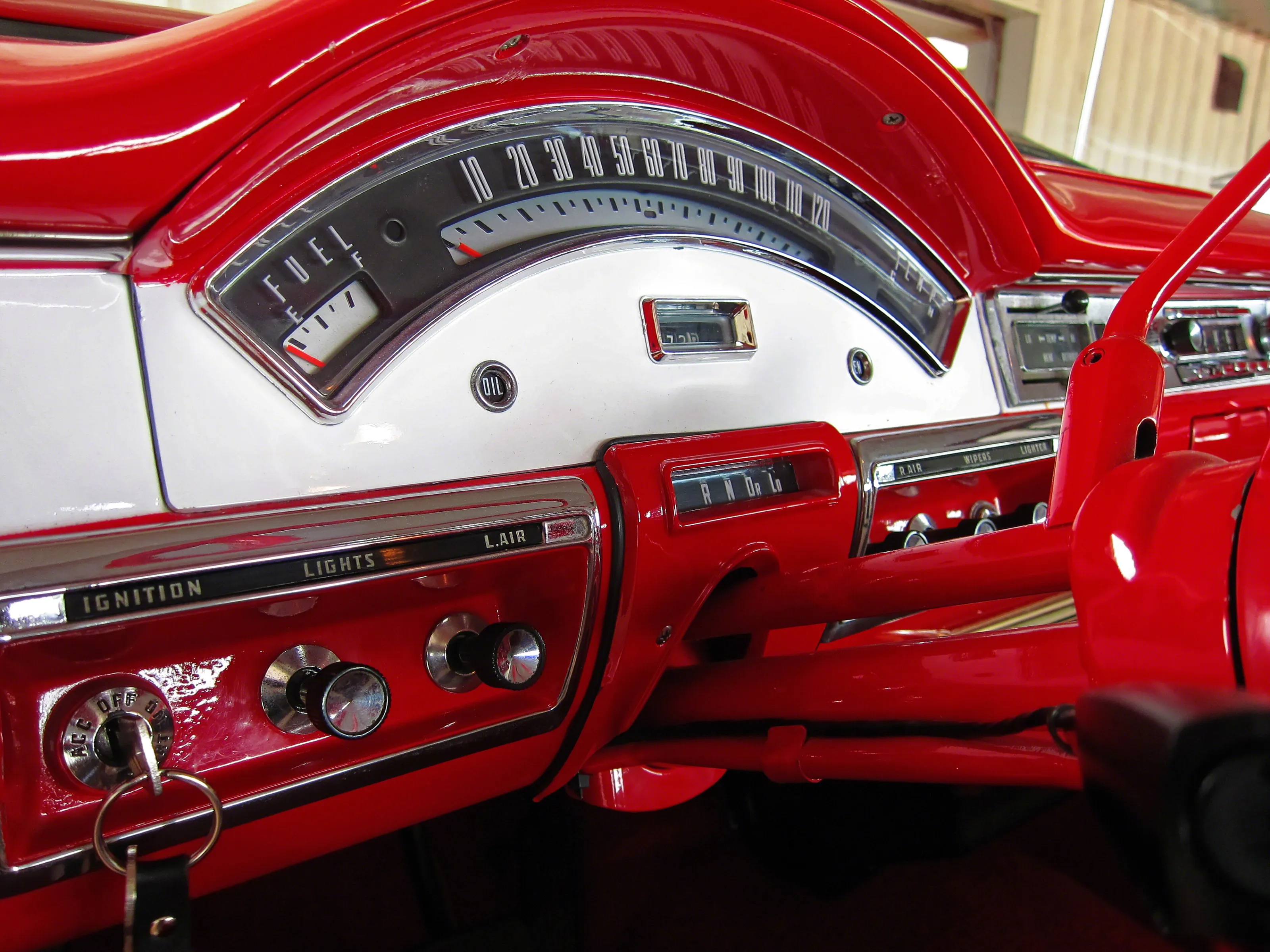 Ford Fairlane, 1957, Dashboard